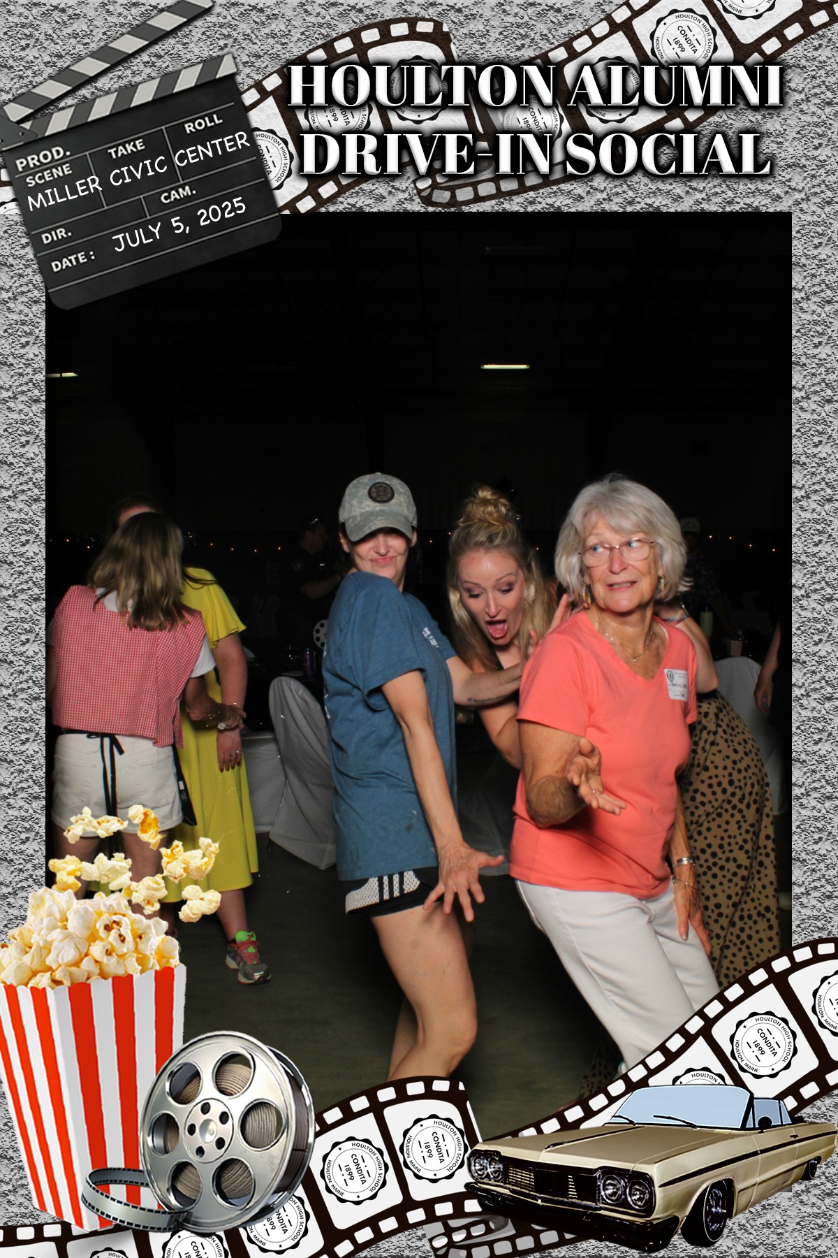 Houlton Alumni Drive In Social | View more photos from the event at gallery.mainemagicmirror.com/u/MaineMagicMirror/Houlton-Alumni-Drive-In-Social
