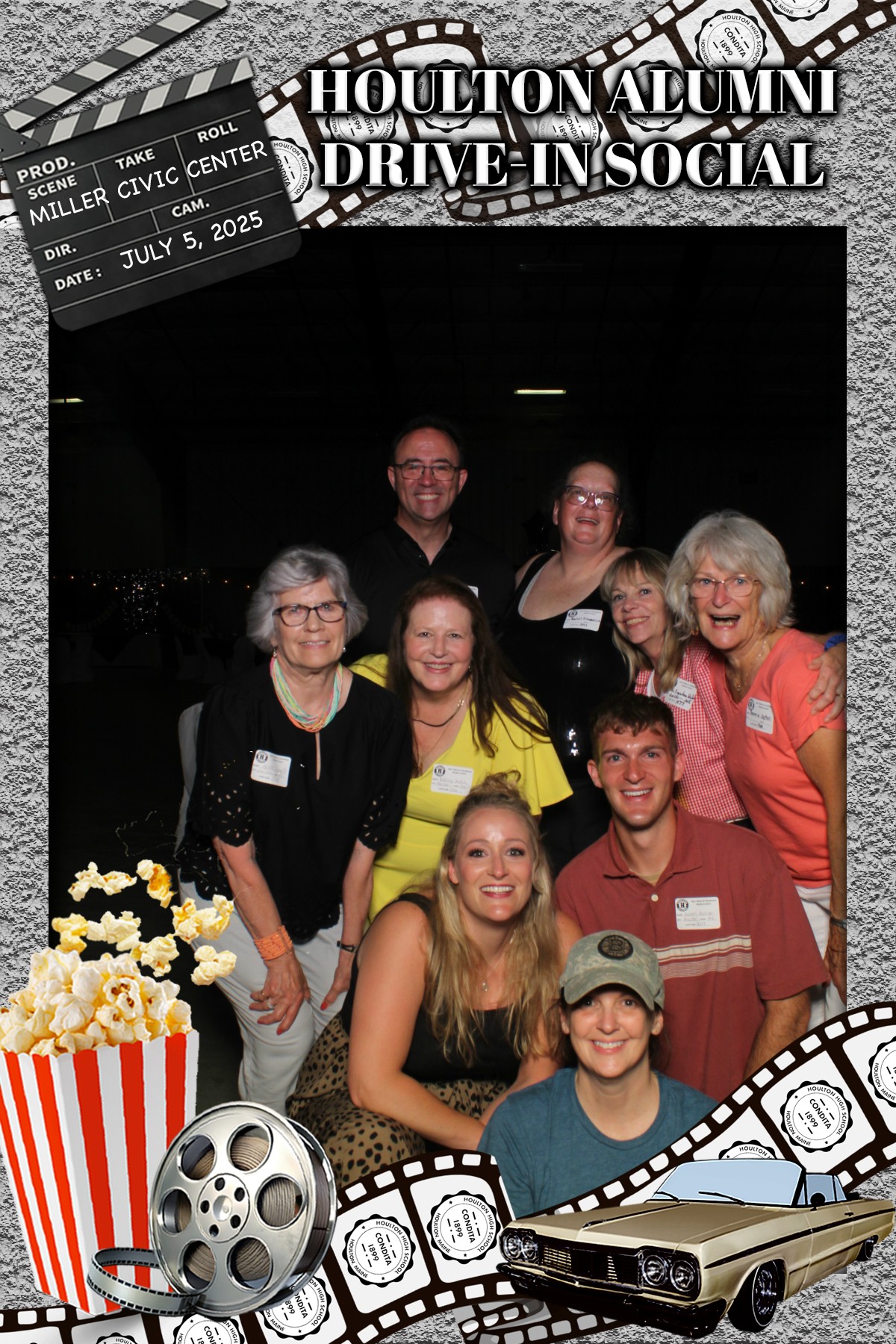 Houlton Alumni Drive In Social | View more photos from the event at gallery.mainemagicmirror.com/u/MaineMagicMirror/Houlton-Alumni-Drive-In-Social