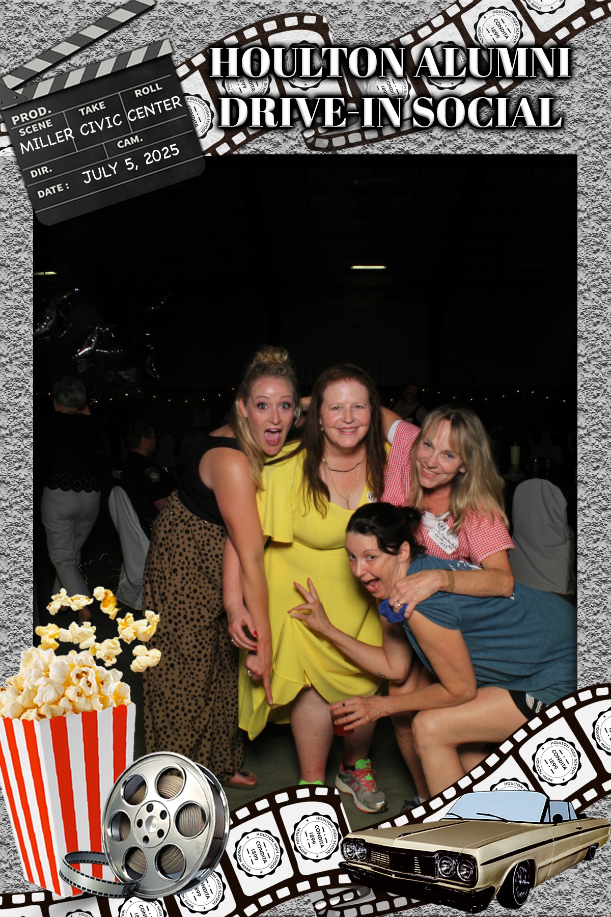 Houlton Alumni Drive In Social | View more photos from the event at gallery.mainemagicmirror.com/u/MaineMagicMirror/Houlton-Alumni-Drive-In-Social