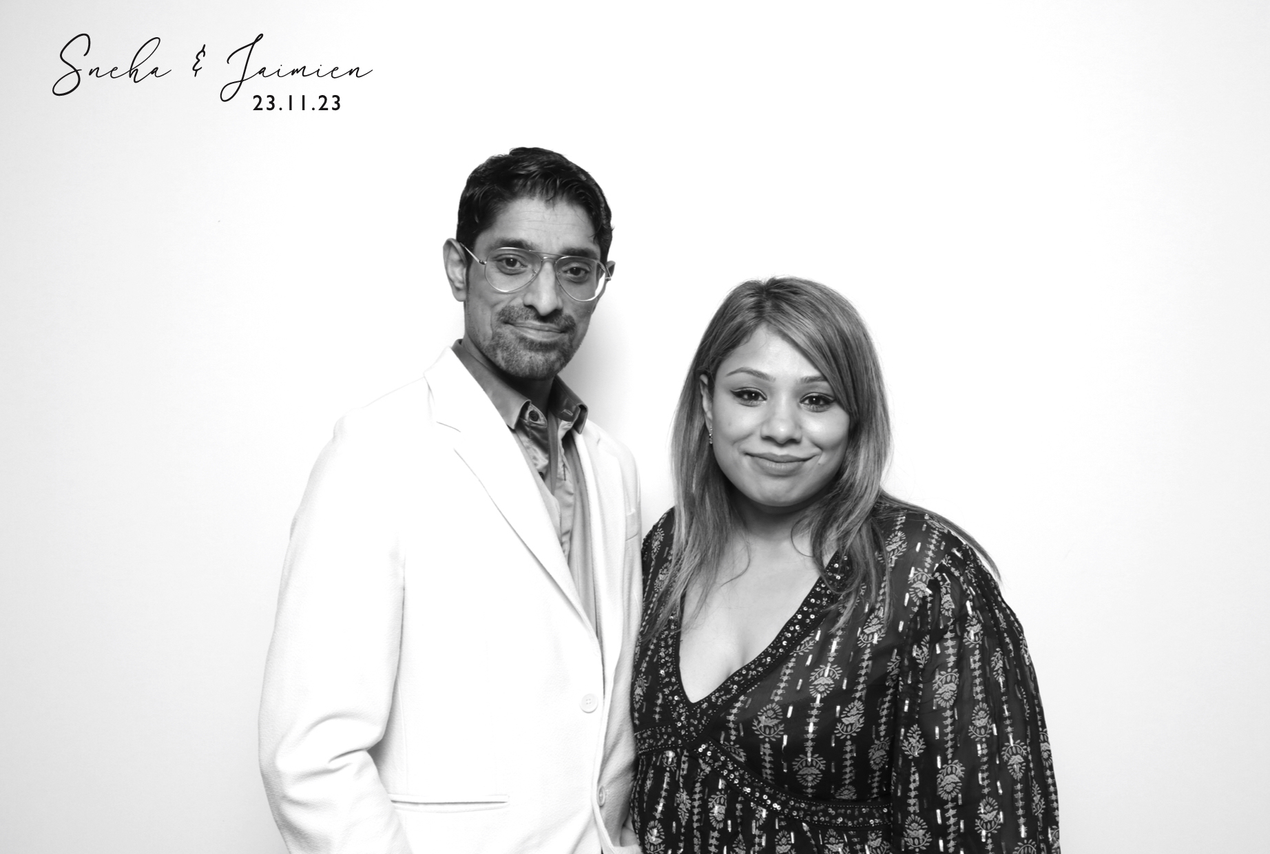 Sneha & Jaimien | View more photos from the event at images.mobile-photo-booth.com/u/MobilePhotoBoothUK/Sneha-Jaimien