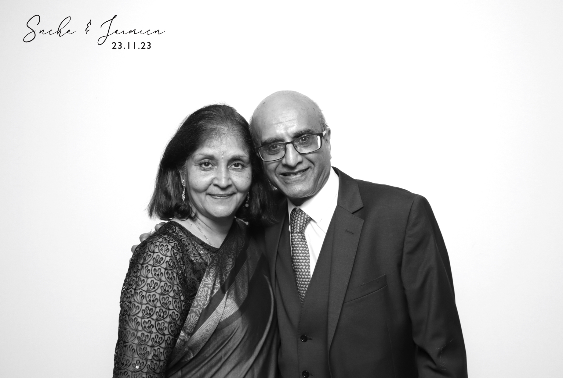 Sneha & Jaimien | View more photos from the event at images.mobile-photo-booth.com/u/MobilePhotoBoothUK/Sneha-Jaimien