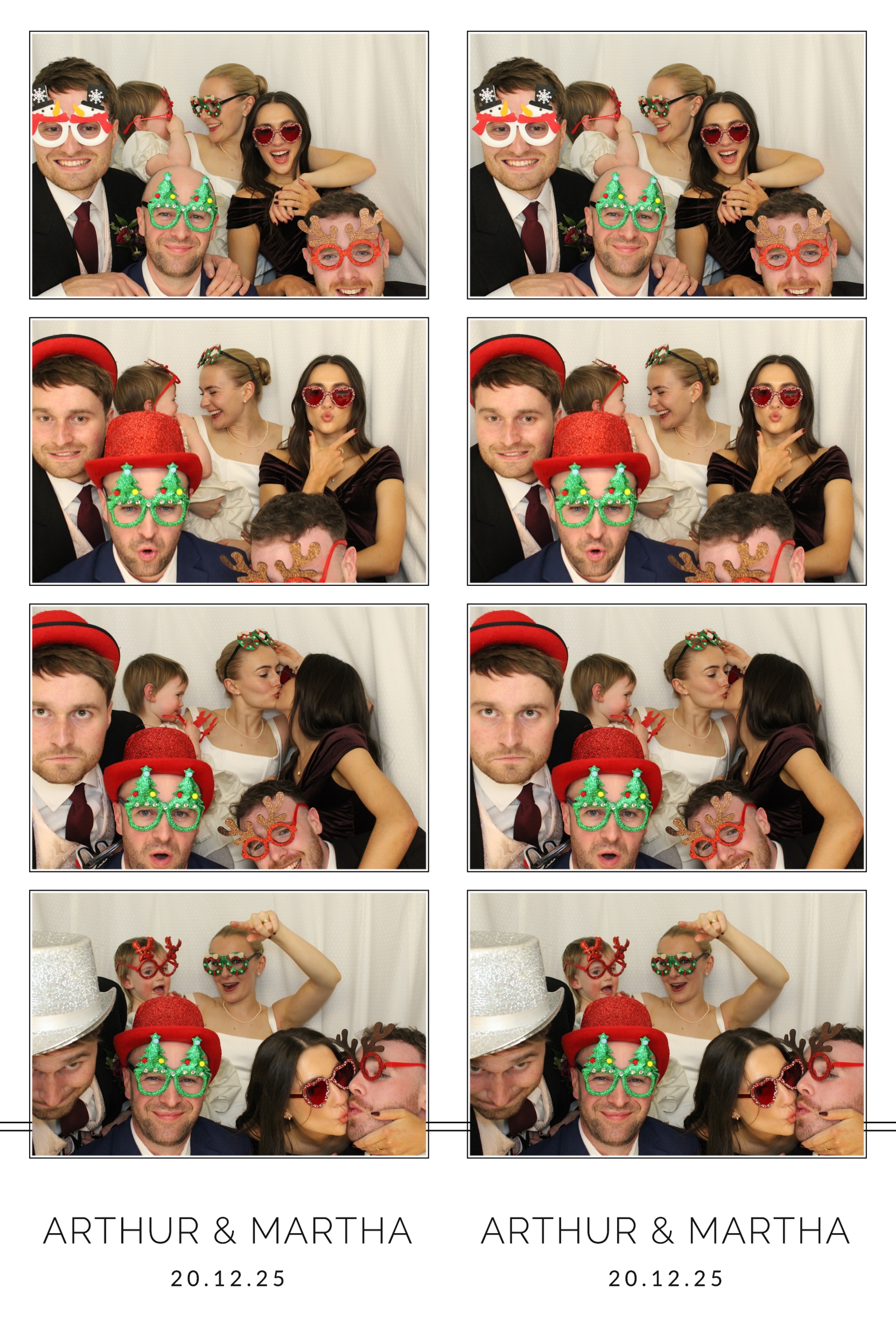 Arthur & Martha | View more photos from the event at images.mobile-photo-booth.com/u/MobilePhotoBoothUK/Arthur-Martha