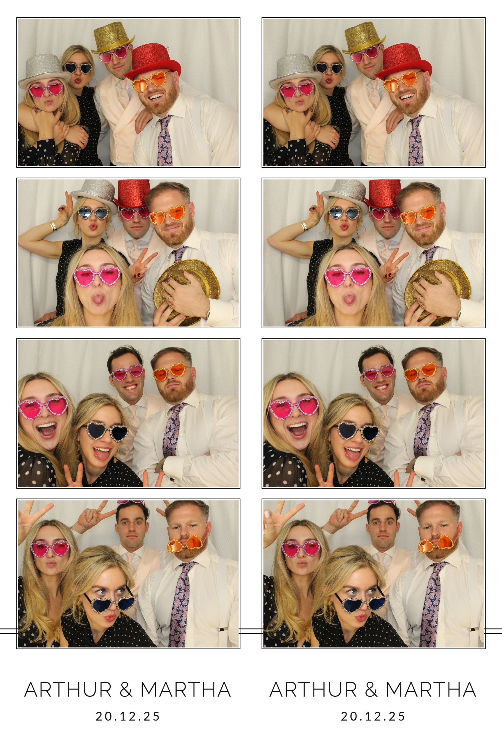 Arthur & Martha | View more photos from the event at images.mobile-photo-booth.com/u/MobilePhotoBoothUK/Arthur-Martha