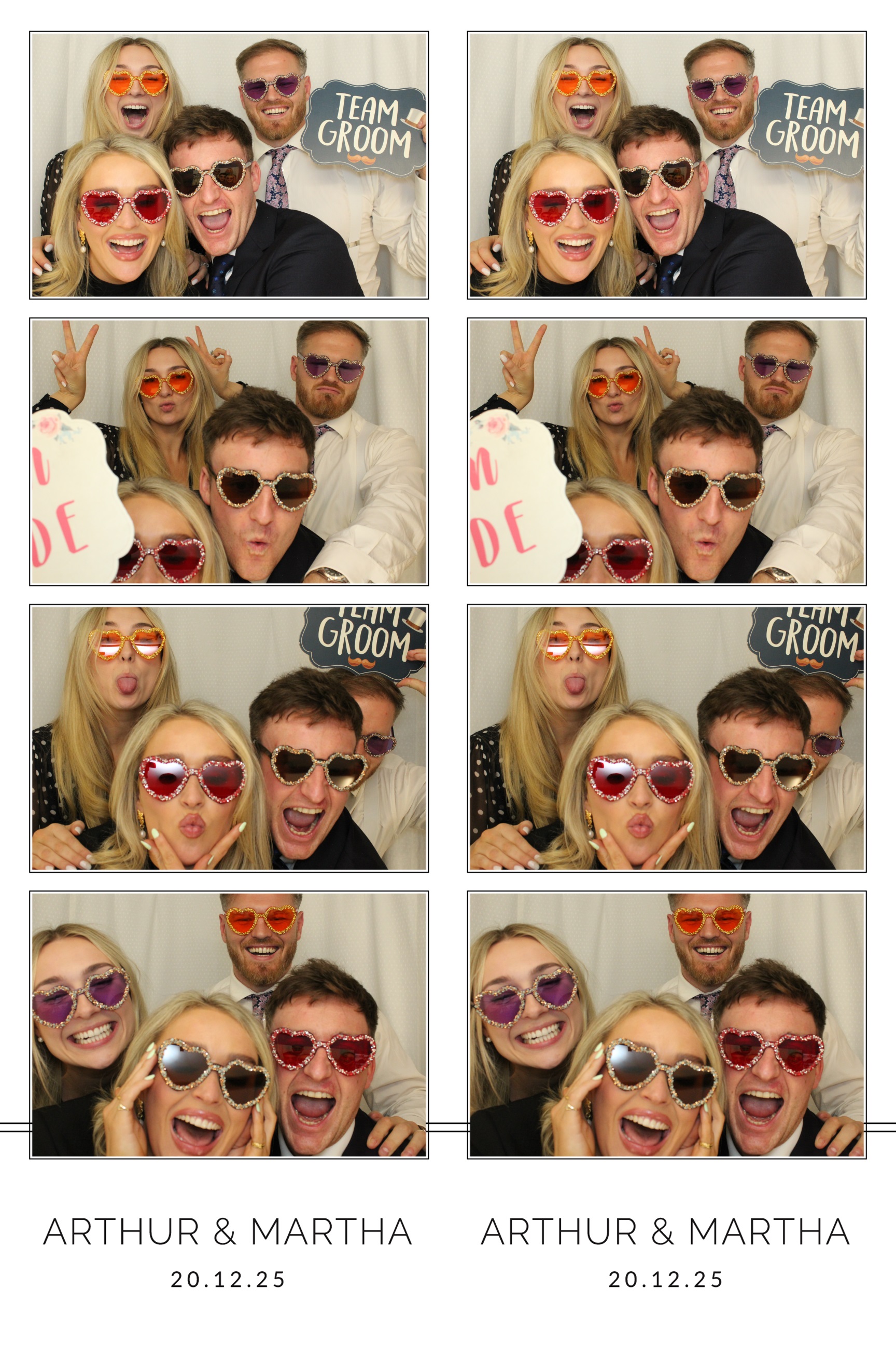 Arthur & Martha | View more photos from the event at images.mobile-photo-booth.com/u/MobilePhotoBoothUK/Arthur-Martha