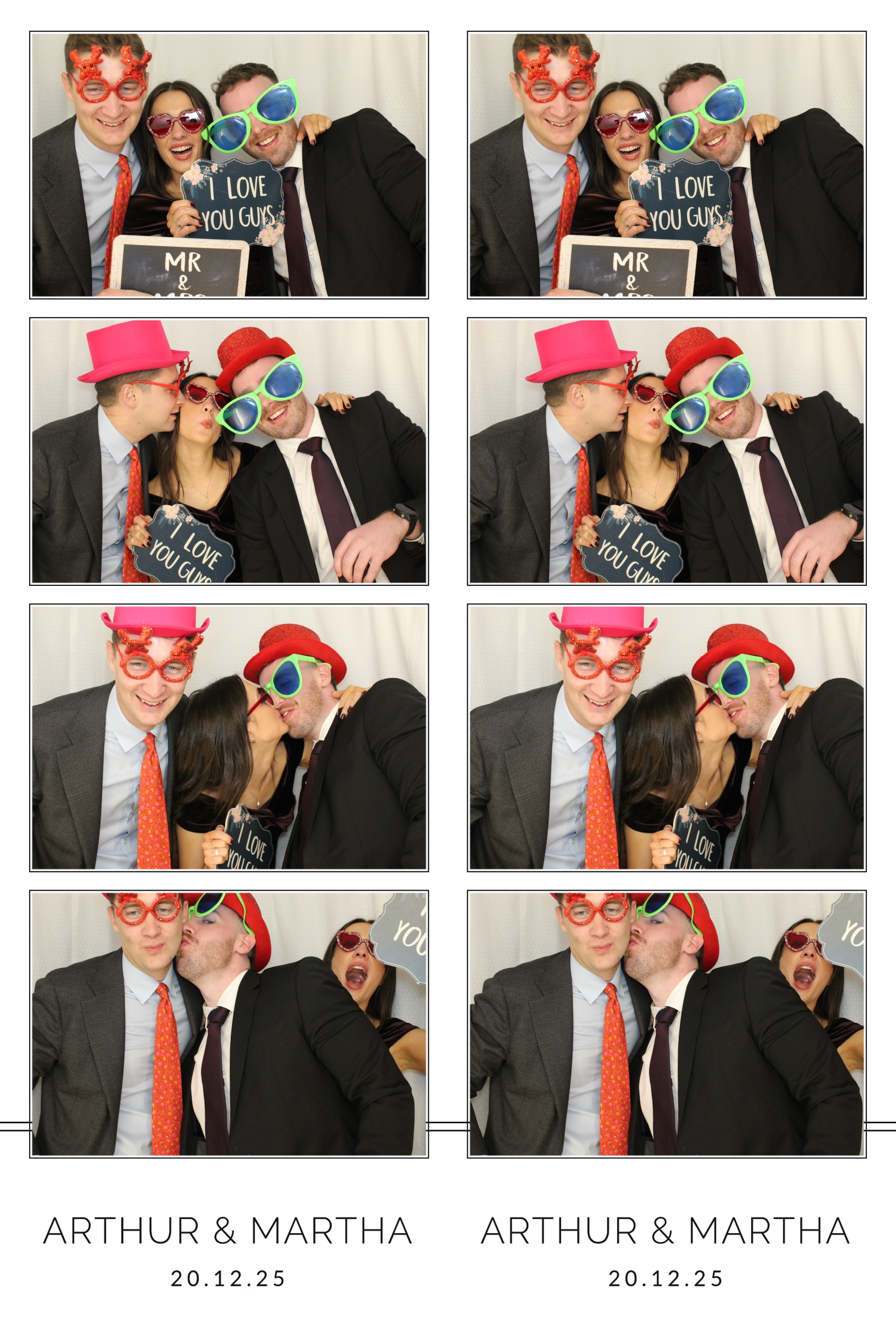 Arthur & Martha | View more photos from the event at images.mobile-photo-booth.com/u/MobilePhotoBoothUK/Arthur-Martha