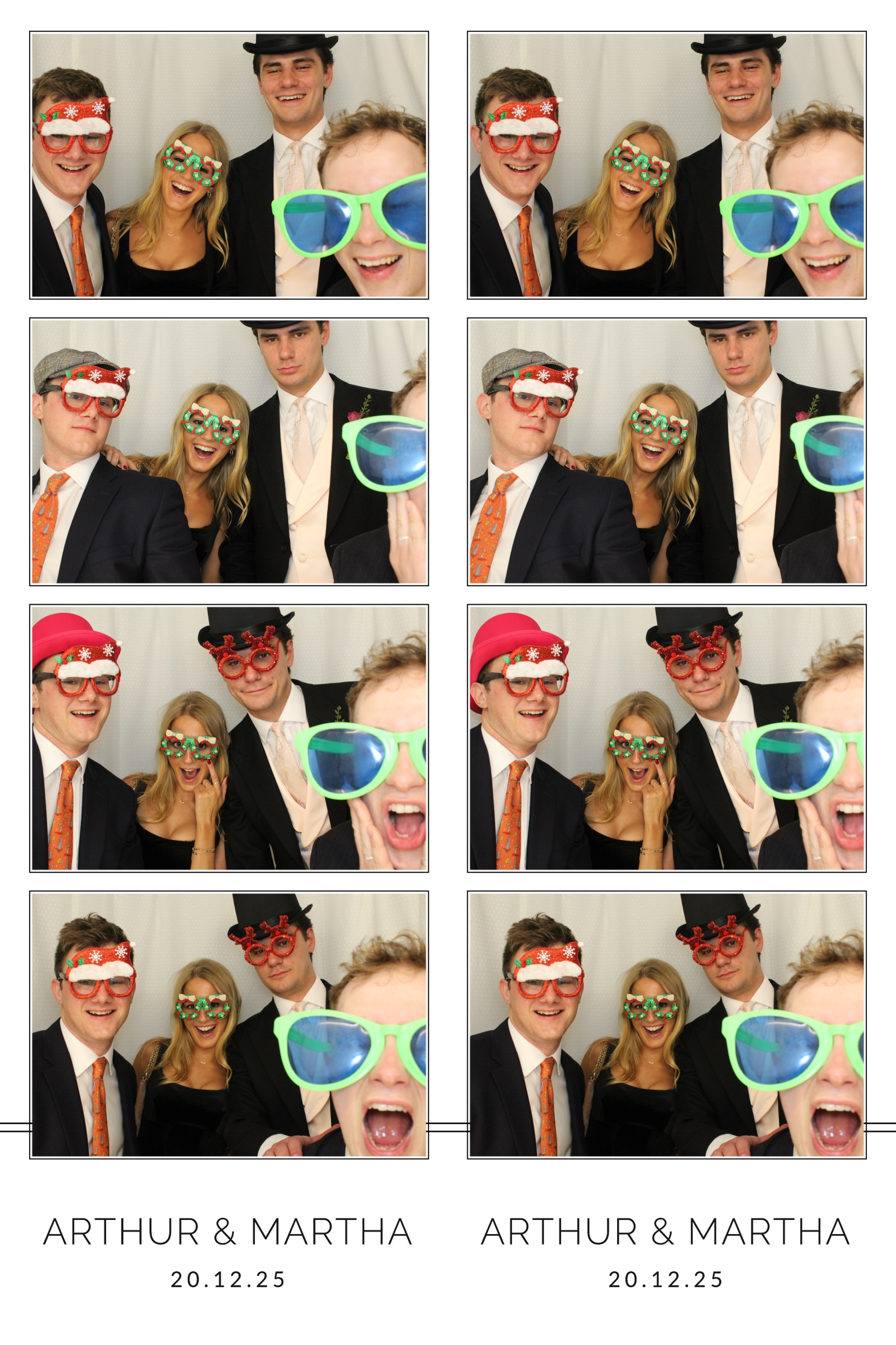 Arthur & Martha | View more photos from the event at images.mobile-photo-booth.com/u/MobilePhotoBoothUK/Arthur-Martha