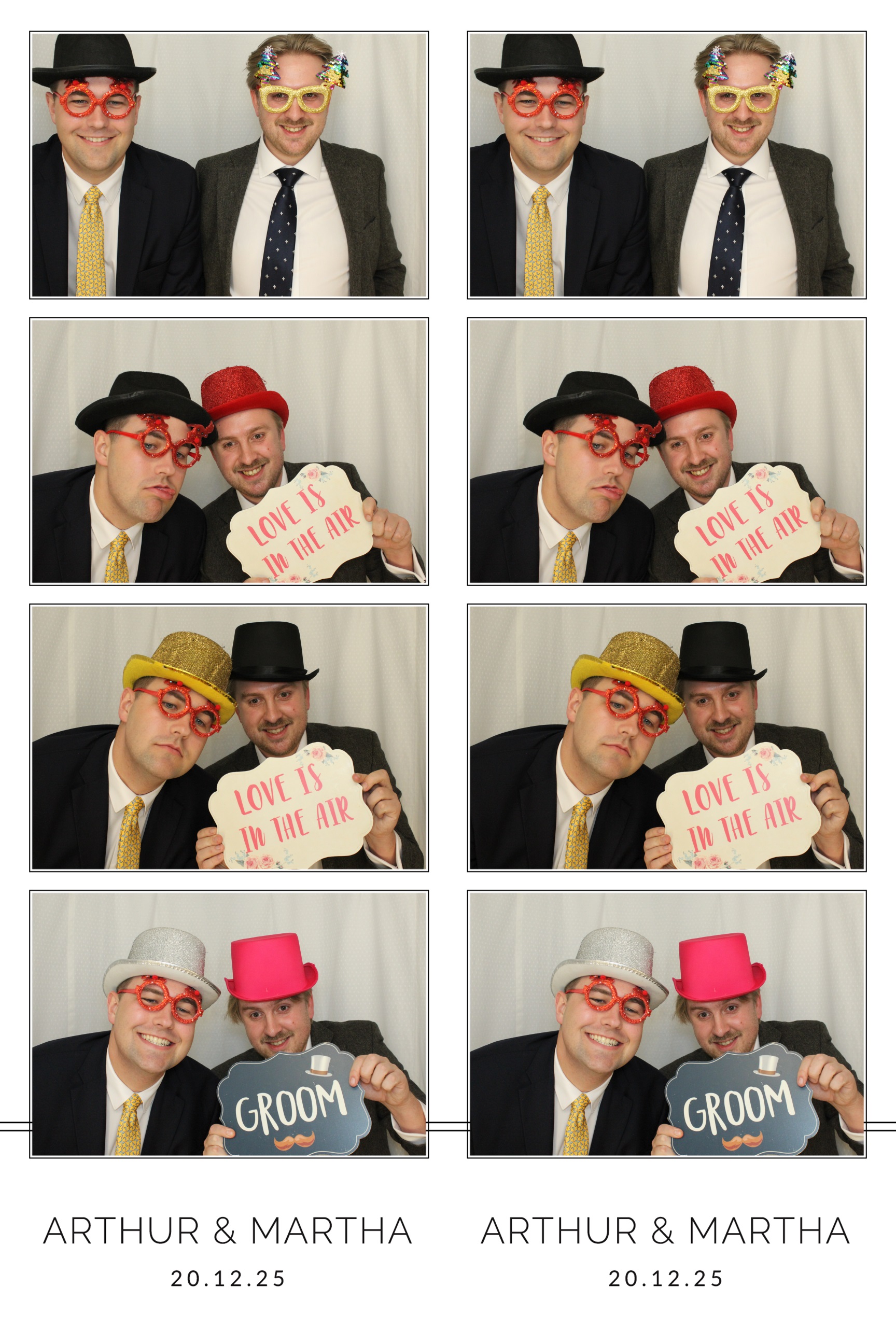 Arthur & Martha | View more photos from the event at images.mobile-photo-booth.com/u/MobilePhotoBoothUK/Arthur-Martha