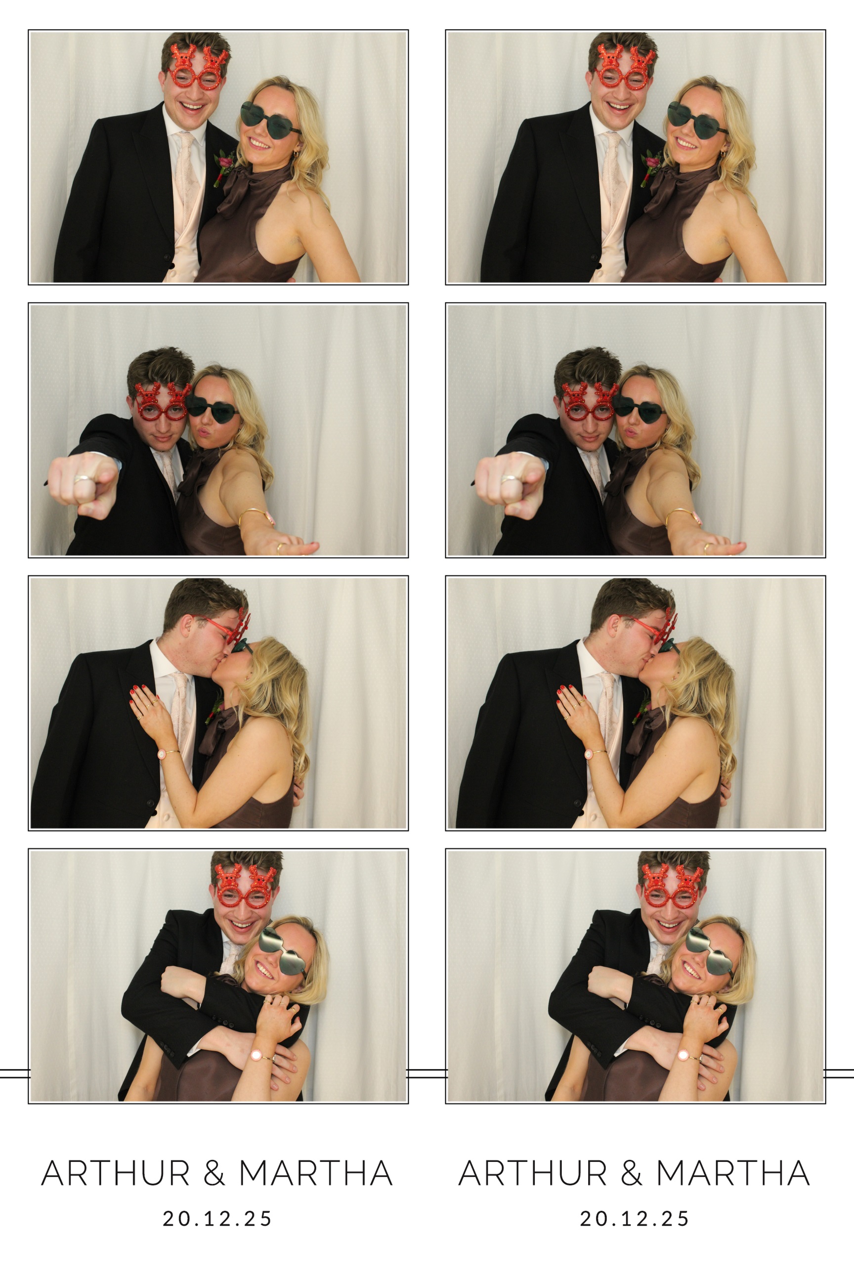 Arthur & Martha | View more photos from the event at images.mobile-photo-booth.com/u/MobilePhotoBoothUK/Arthur-Martha