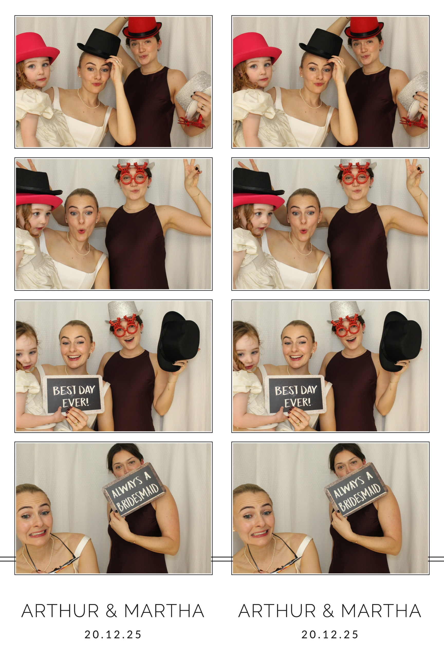 Arthur & Martha | View more photos from the event at images.mobile-photo-booth.com/u/MobilePhotoBoothUK/Arthur-Martha