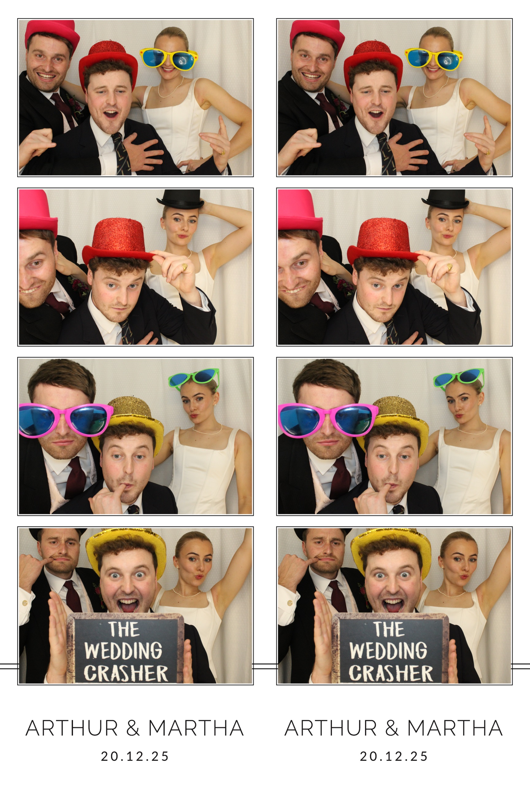 Arthur & Martha | View more photos from the event at images.mobile-photo-booth.com/u/MobilePhotoBoothUK/Arthur-Martha