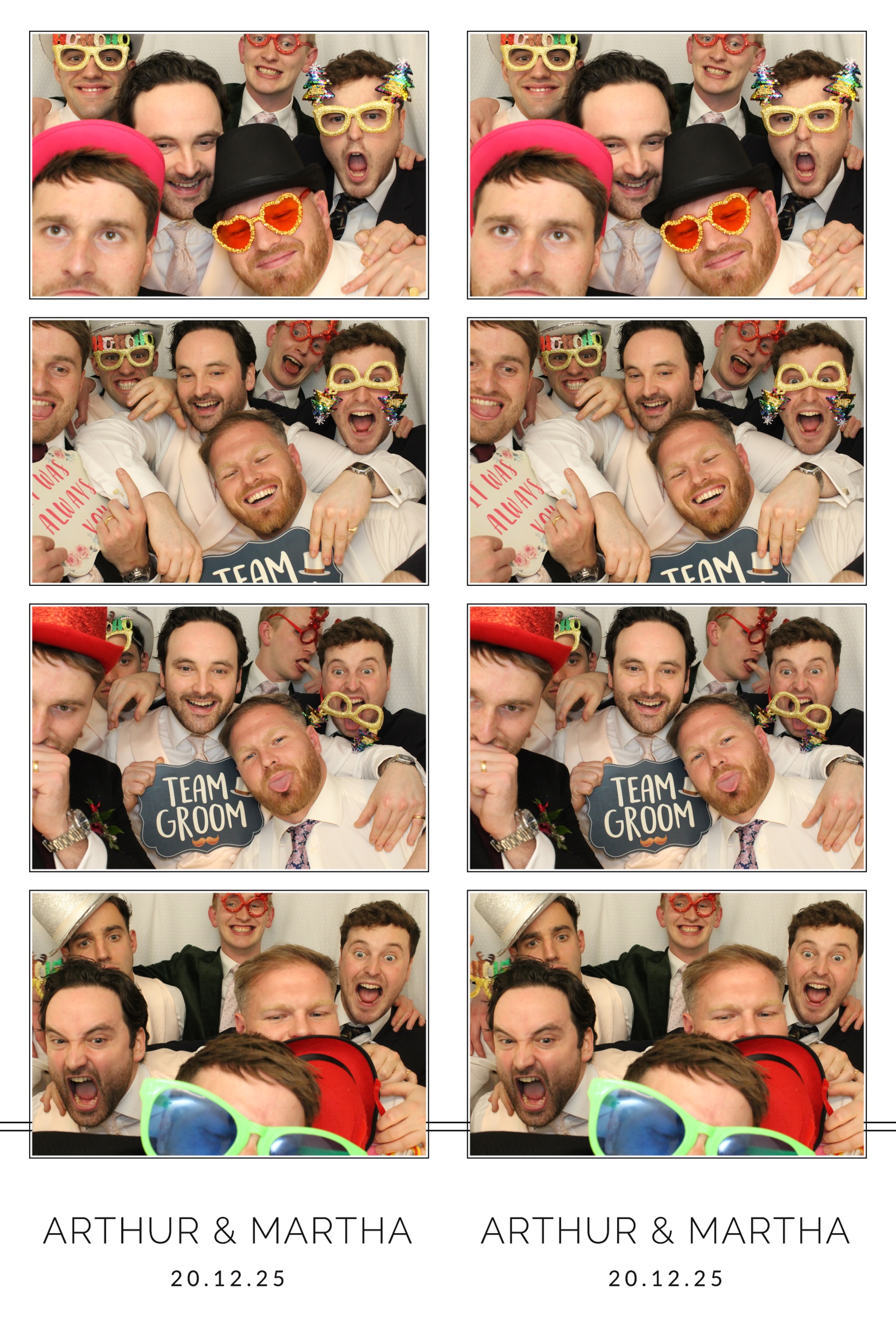 Arthur & Martha | View more photos from the event at images.mobile-photo-booth.com/u/MobilePhotoBoothUK/Arthur-Martha