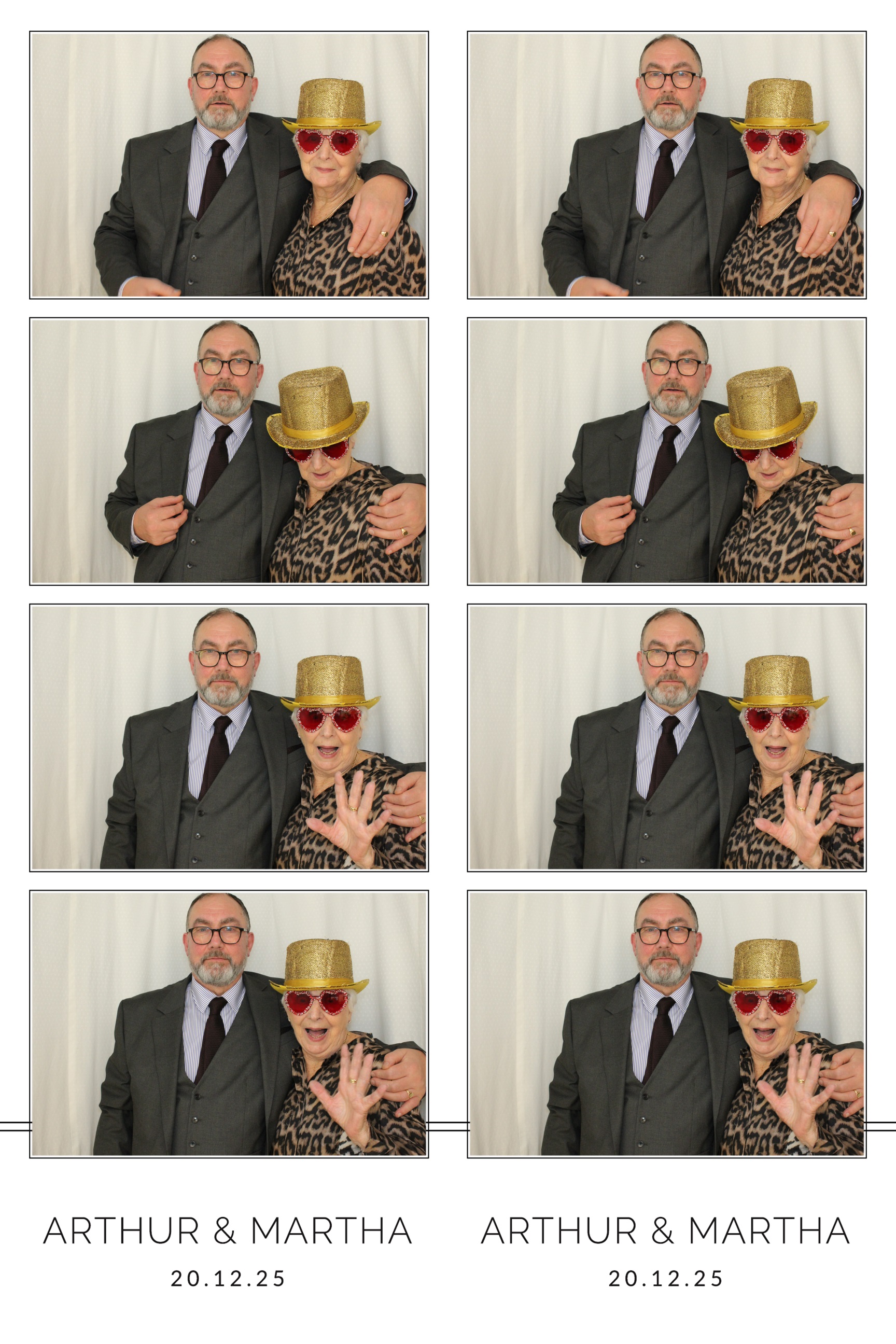 Arthur & Martha | View more photos from the event at images.mobile-photo-booth.com/u/MobilePhotoBoothUK/Arthur-Martha