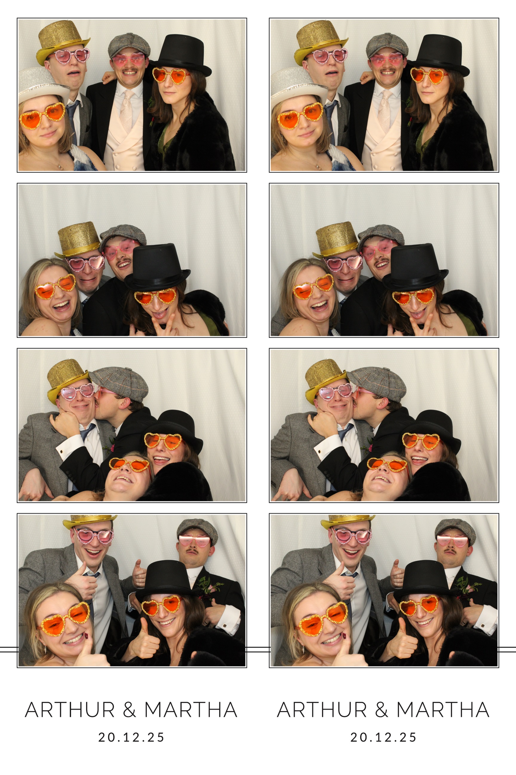 Arthur & Martha | View more photos from the event at images.mobile-photo-booth.com/u/MobilePhotoBoothUK/Arthur-Martha