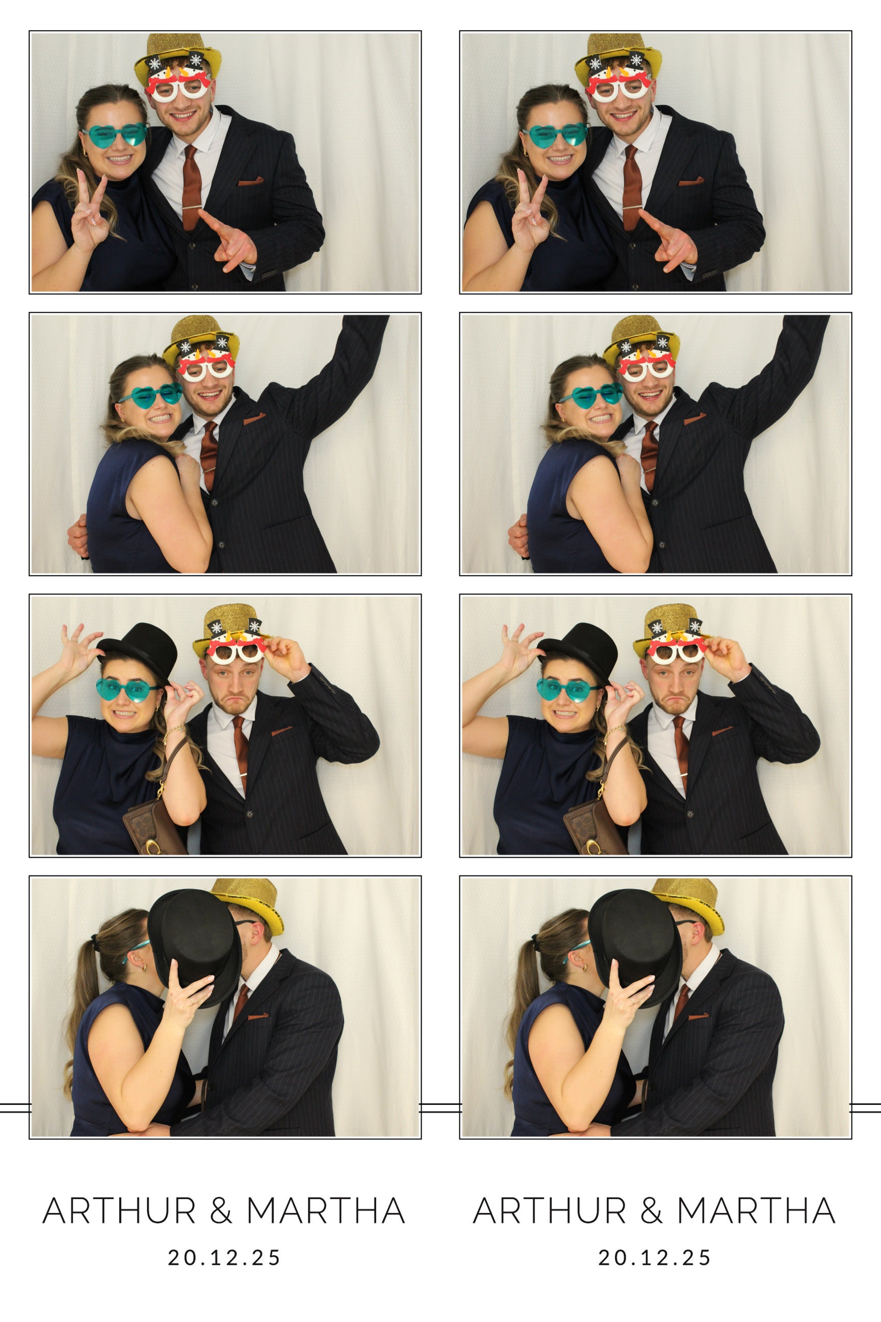 Arthur & Martha | View more photos from the event at images.mobile-photo-booth.com/u/MobilePhotoBoothUK/Arthur-Martha