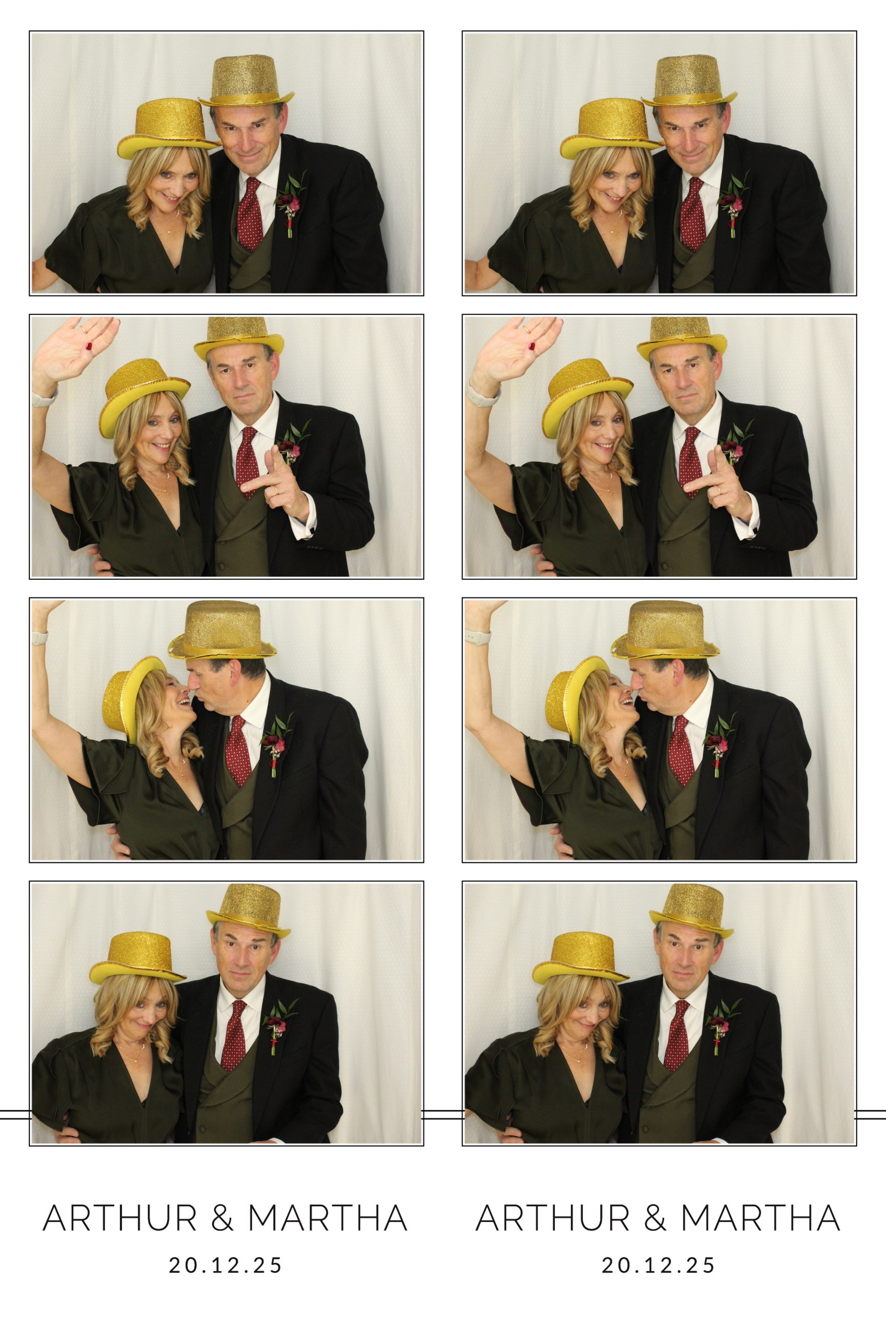 Arthur & Martha | View more photos from the event at images.mobile-photo-booth.com/u/MobilePhotoBoothUK/Arthur-Martha