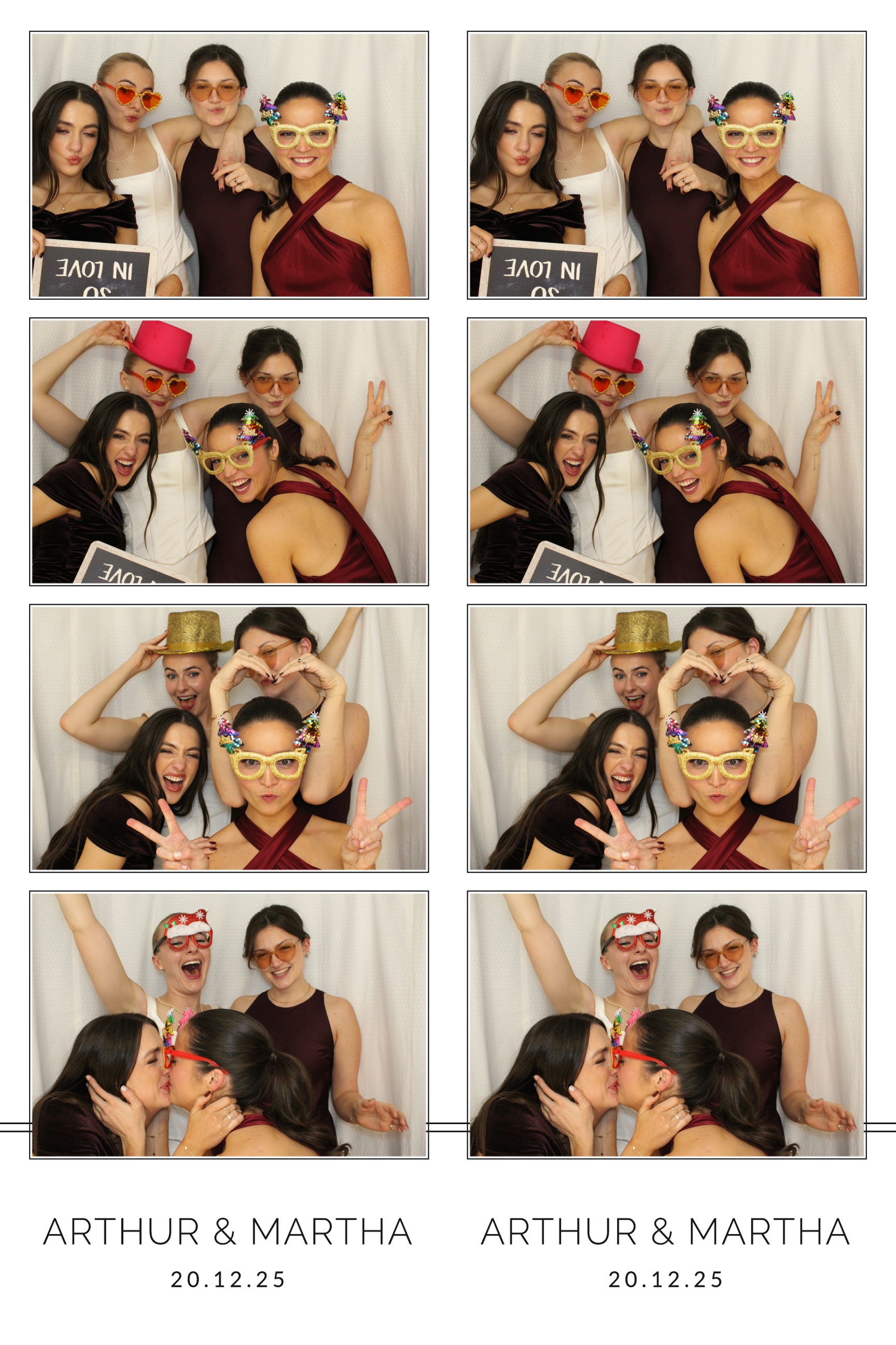 Arthur & Martha | View more photos from the event at images.mobile-photo-booth.com/u/MobilePhotoBoothUK/Arthur-Martha