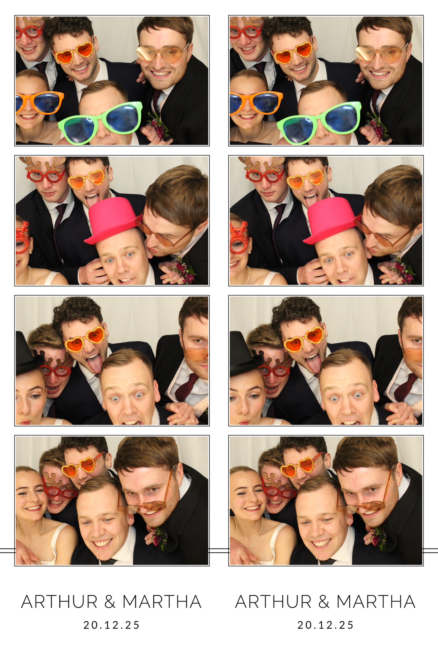 Arthur & Martha | View more photos from the event at images.mobile-photo-booth.com/u/MobilePhotoBoothUK/Arthur-Martha