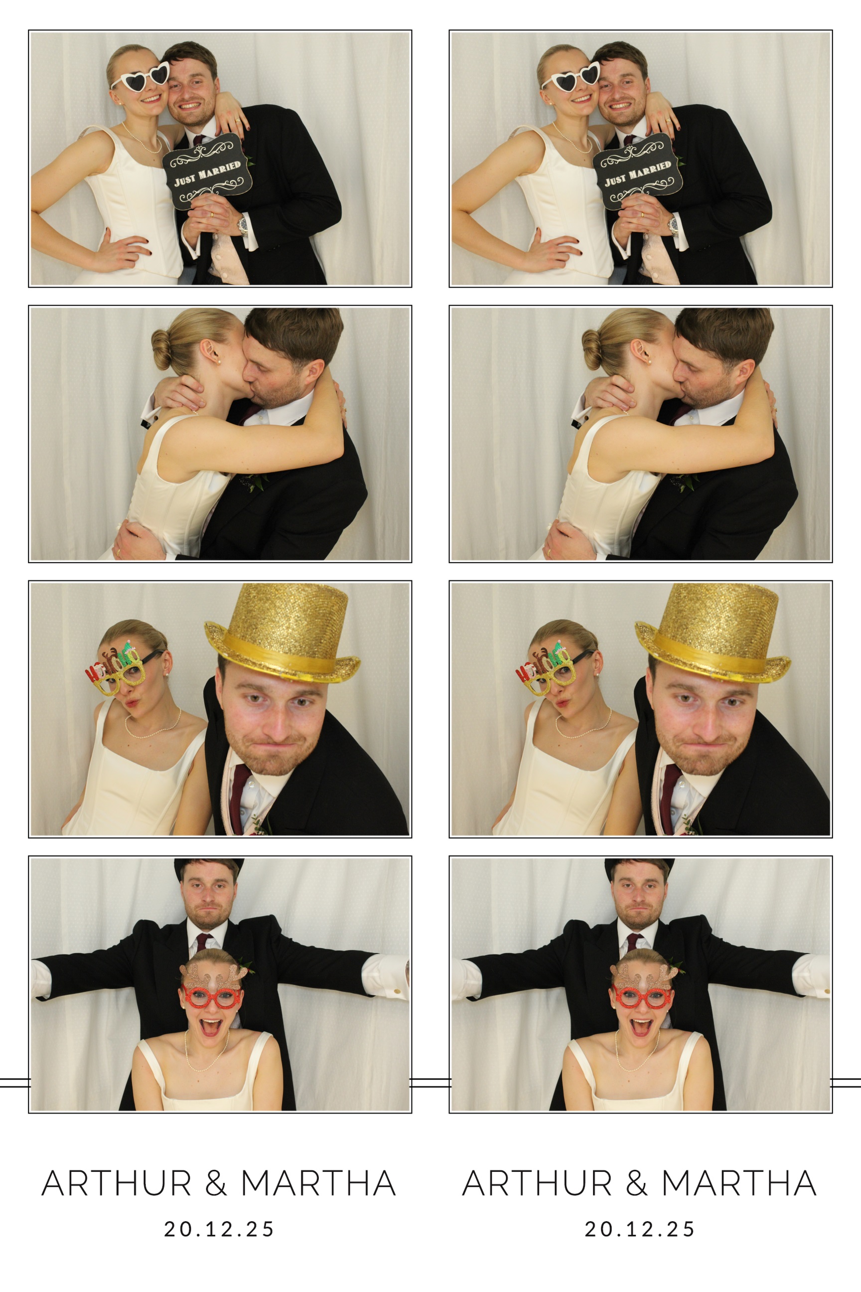 Arthur & Martha | View more photos from the event at images.mobile-photo-booth.com/u/MobilePhotoBoothUK/Arthur-Martha