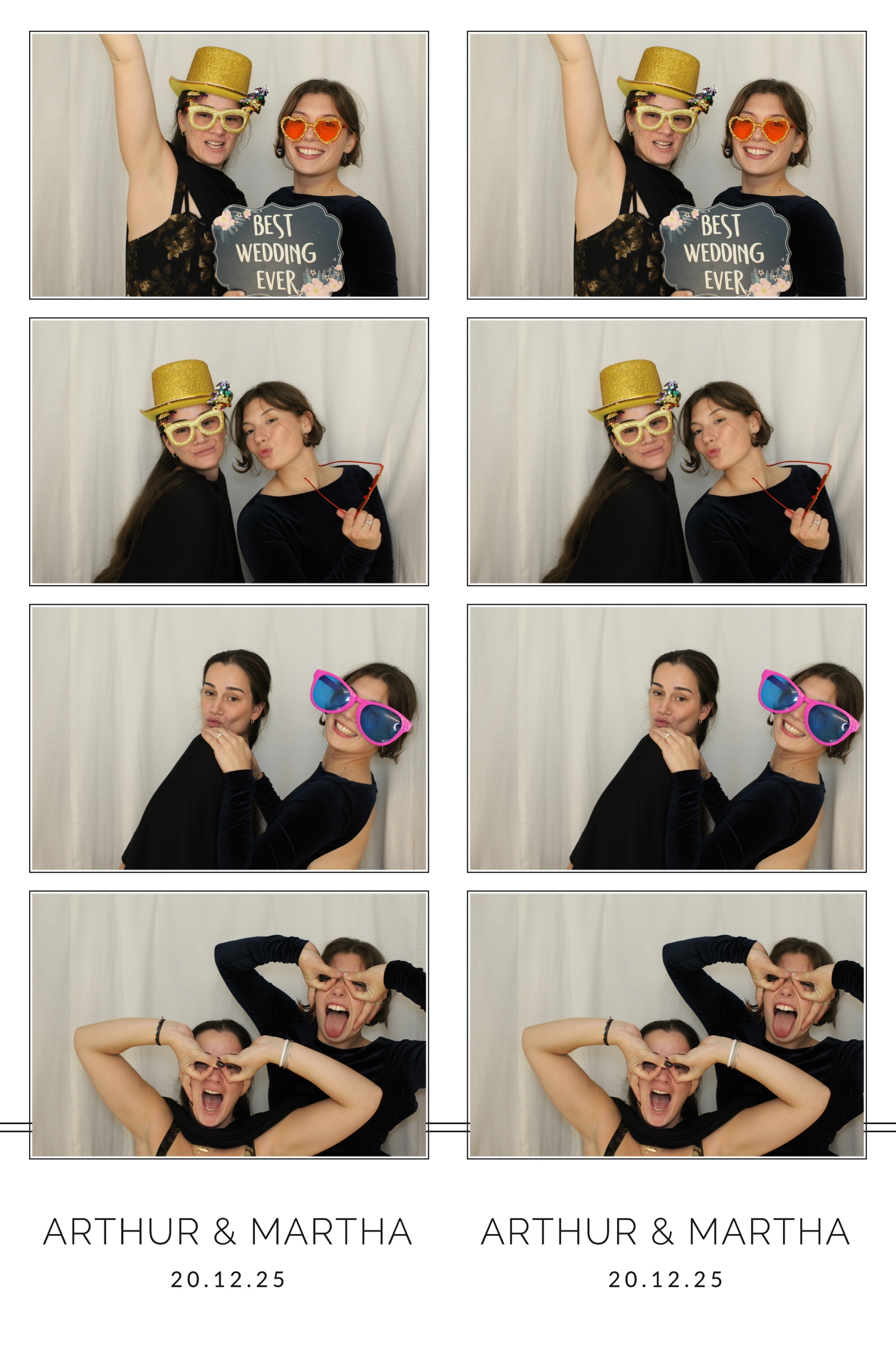 Arthur & Martha | View more photos from the event at images.mobile-photo-booth.com/u/MobilePhotoBoothUK/Arthur-Martha