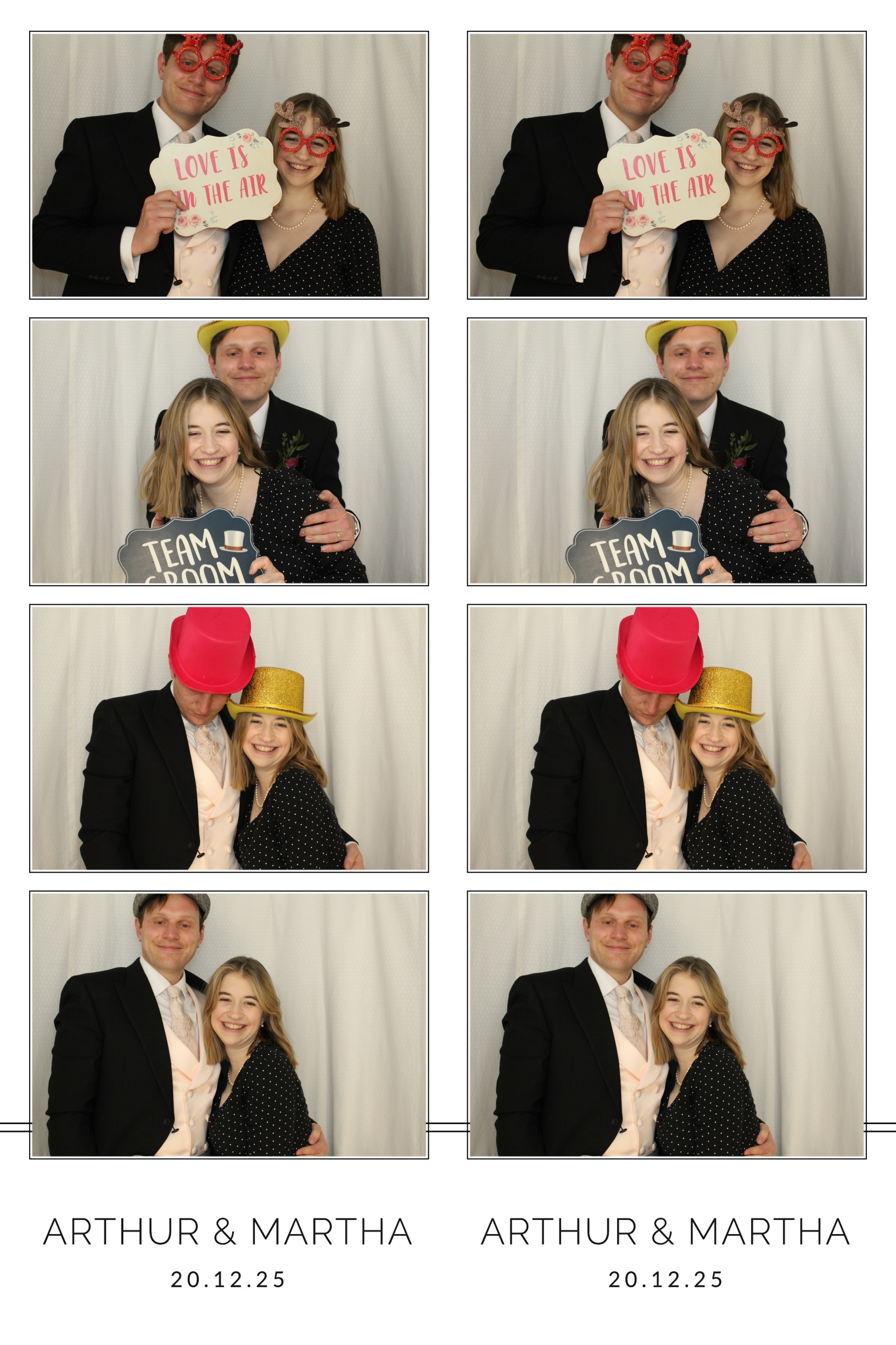 Arthur & Martha | View more photos from the event at images.mobile-photo-booth.com/u/MobilePhotoBoothUK/Arthur-Martha