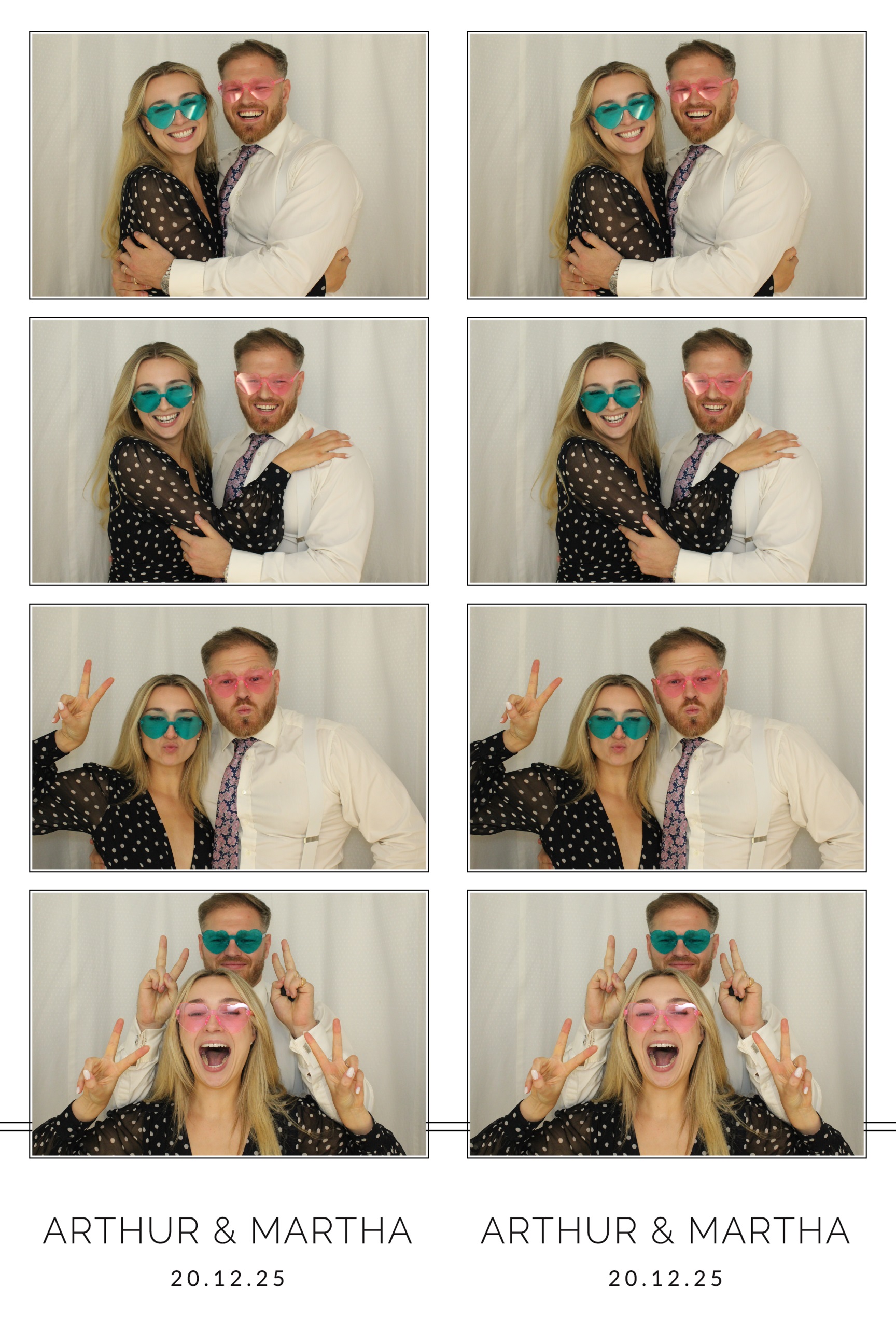 Arthur & Martha | View more photos from the event at images.mobile-photo-booth.com/u/MobilePhotoBoothUK/Arthur-Martha