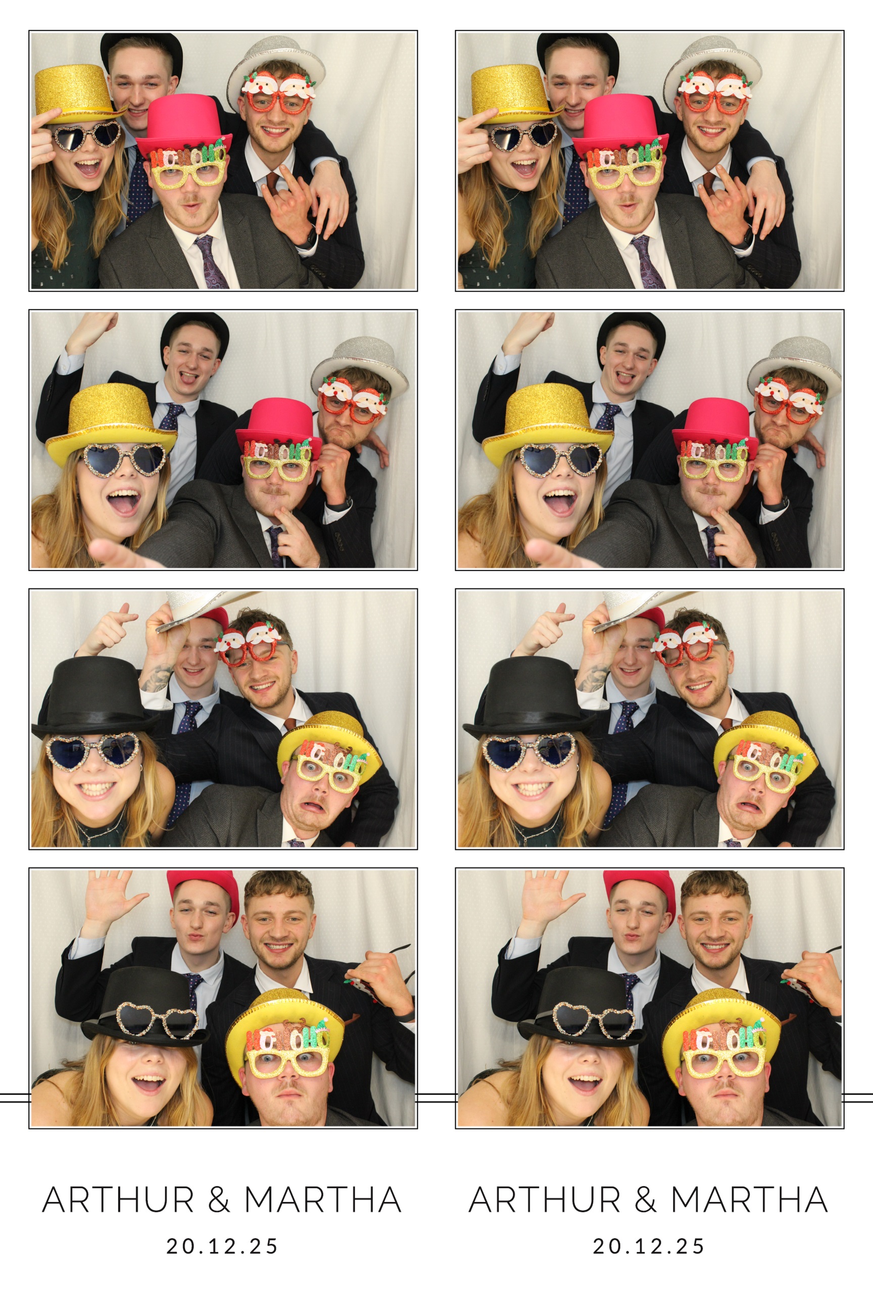 Arthur & Martha | View more photos from the event at images.mobile-photo-booth.com/u/MobilePhotoBoothUK/Arthur-Martha