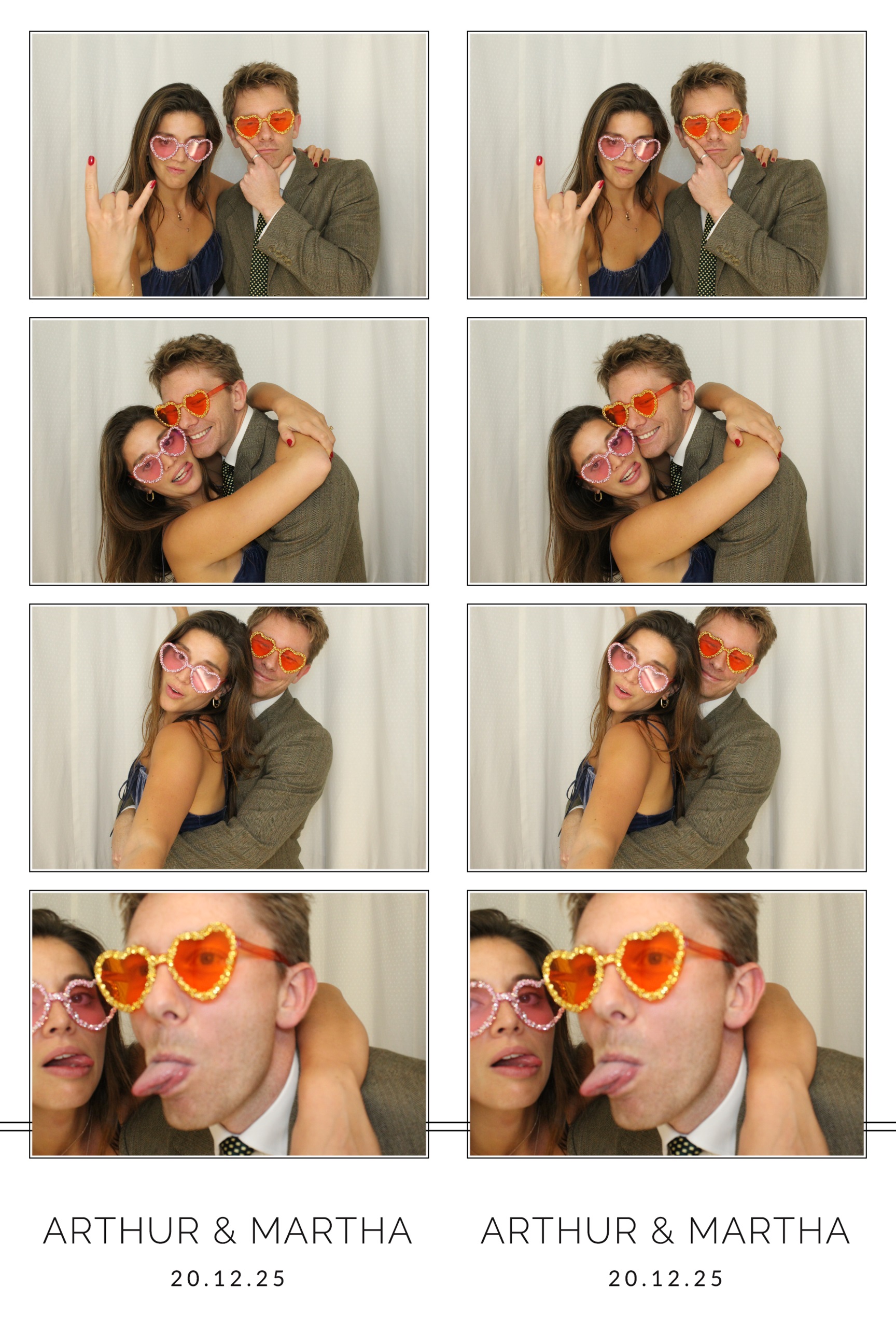 Arthur & Martha | View more photos from the event at images.mobile-photo-booth.com/u/MobilePhotoBoothUK/Arthur-Martha