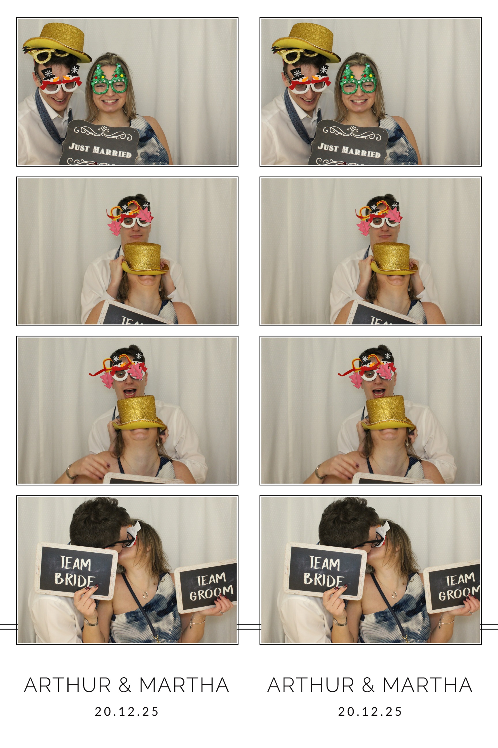 Arthur & Martha | View more photos from the event at images.mobile-photo-booth.com/u/MobilePhotoBoothUK/Arthur-Martha