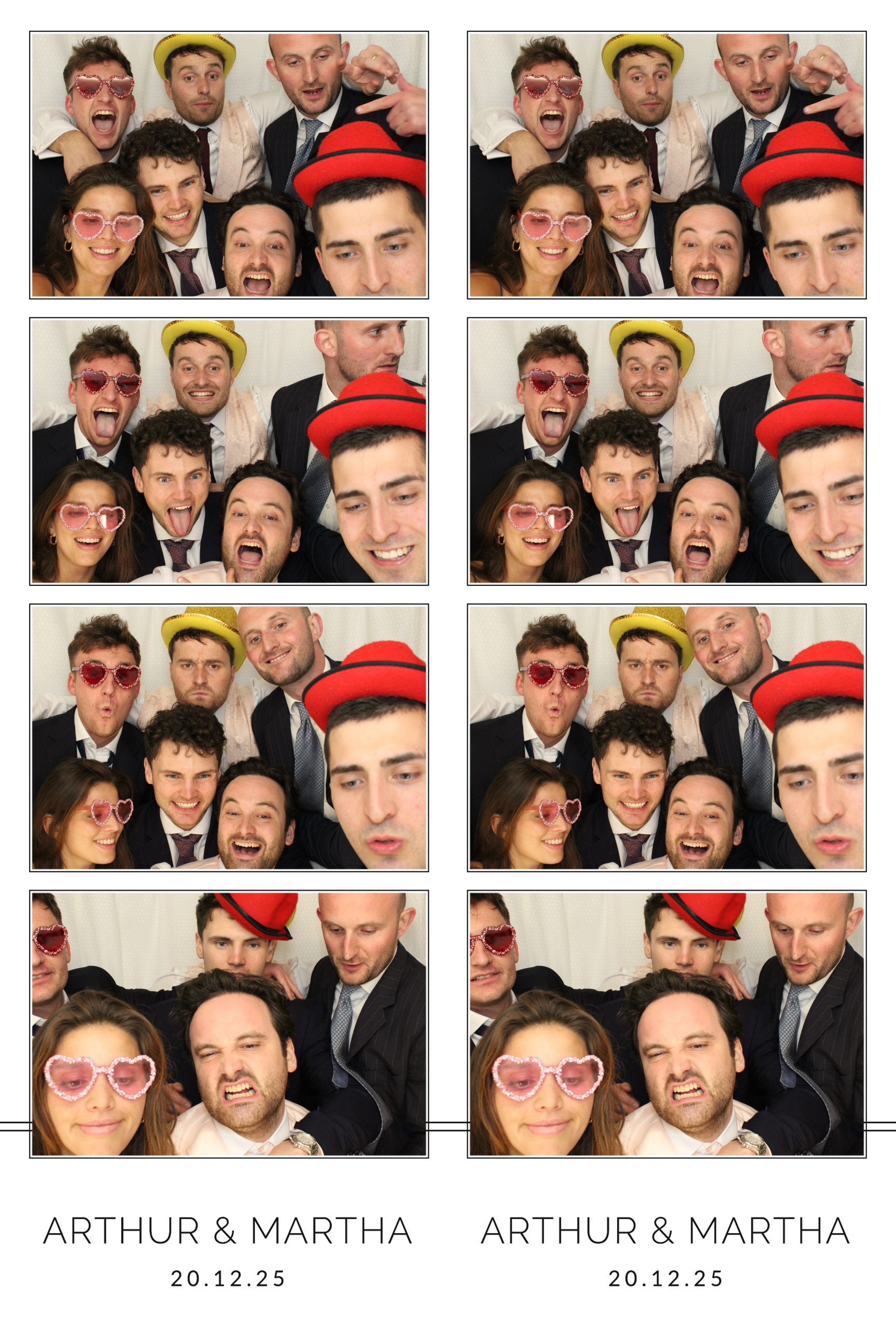 Arthur & Martha | View more photos from the event at images.mobile-photo-booth.com/u/MobilePhotoBoothUK/Arthur-Martha