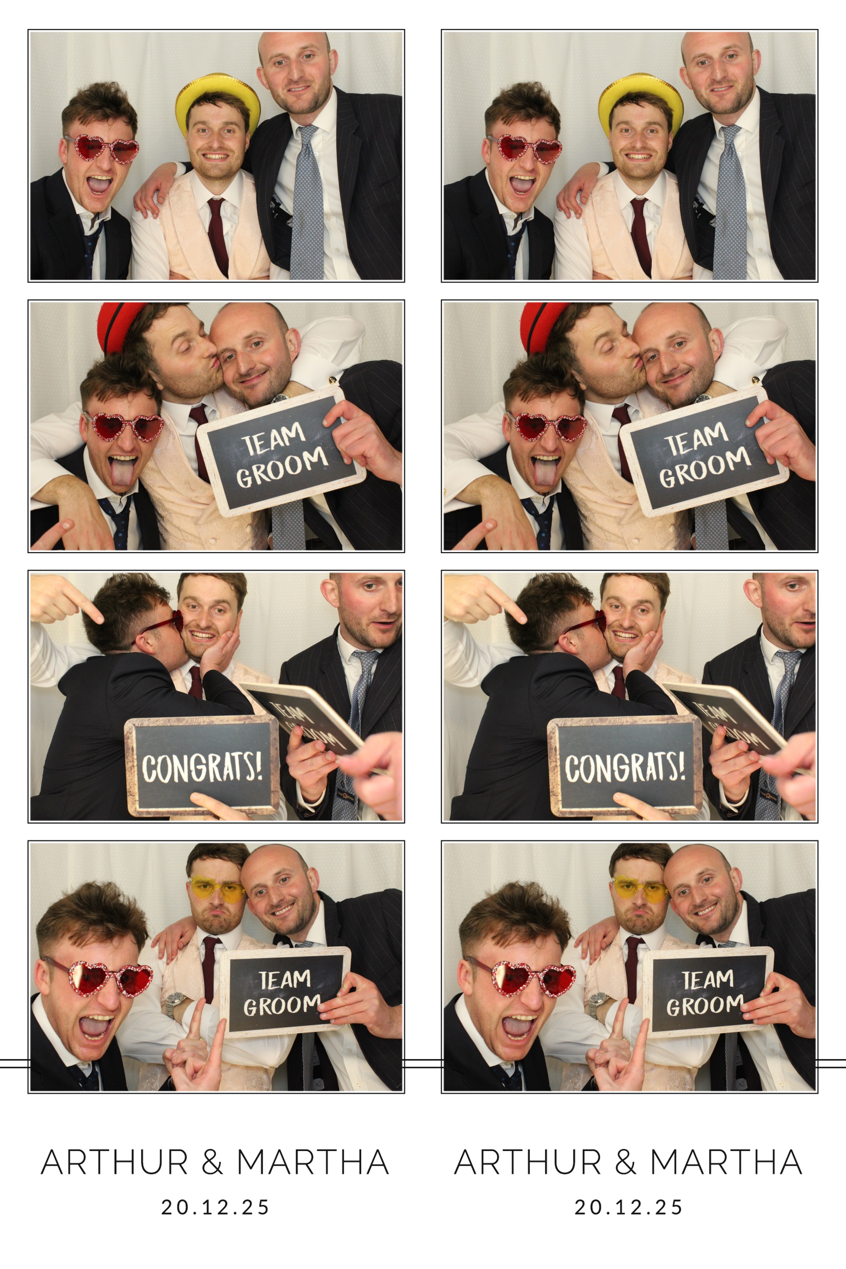 Arthur & Martha | View more photos from the event at images.mobile-photo-booth.com/u/MobilePhotoBoothUK/Arthur-Martha