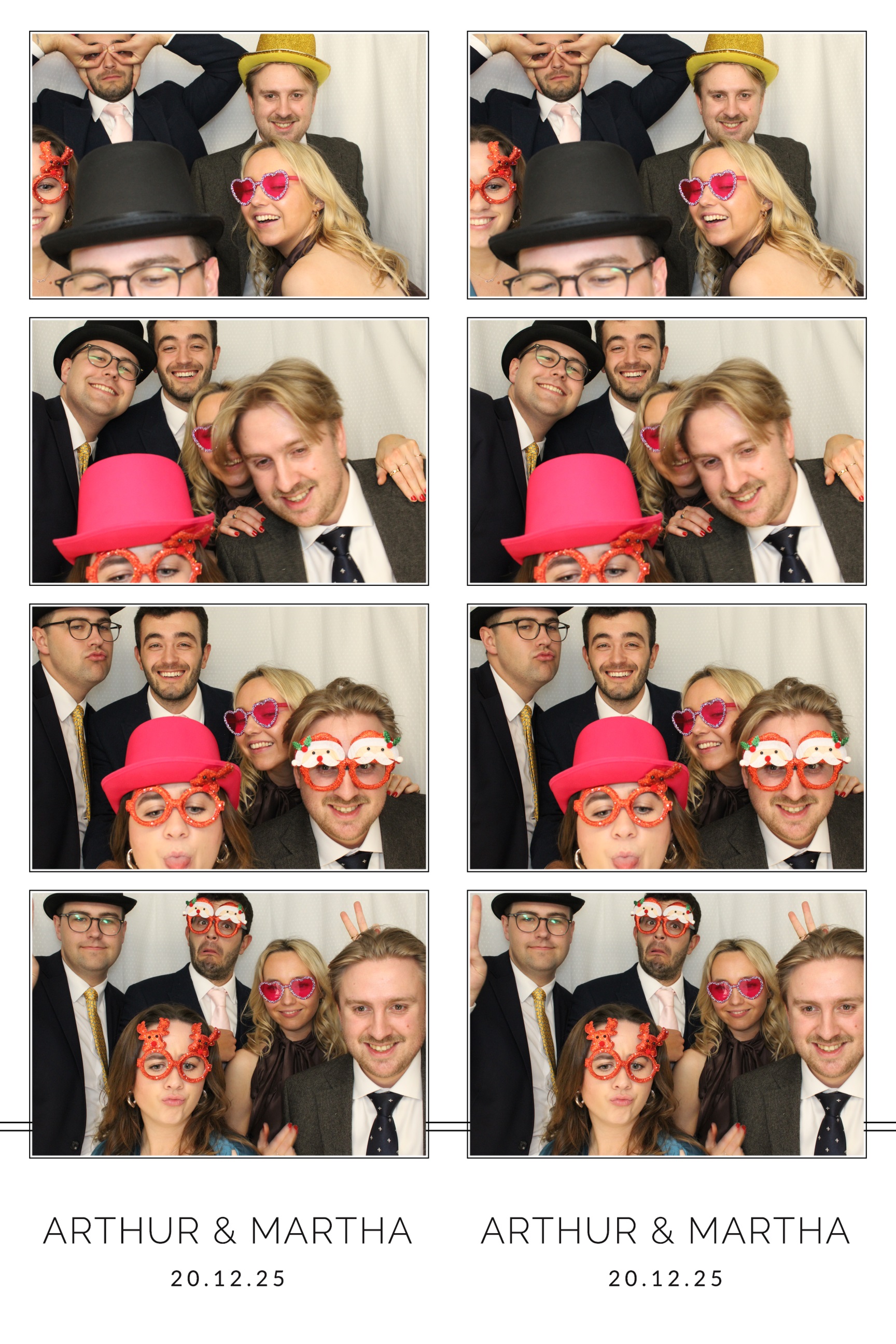 Arthur & Martha | View more photos from the event at images.mobile-photo-booth.com/u/MobilePhotoBoothUK/Arthur-Martha