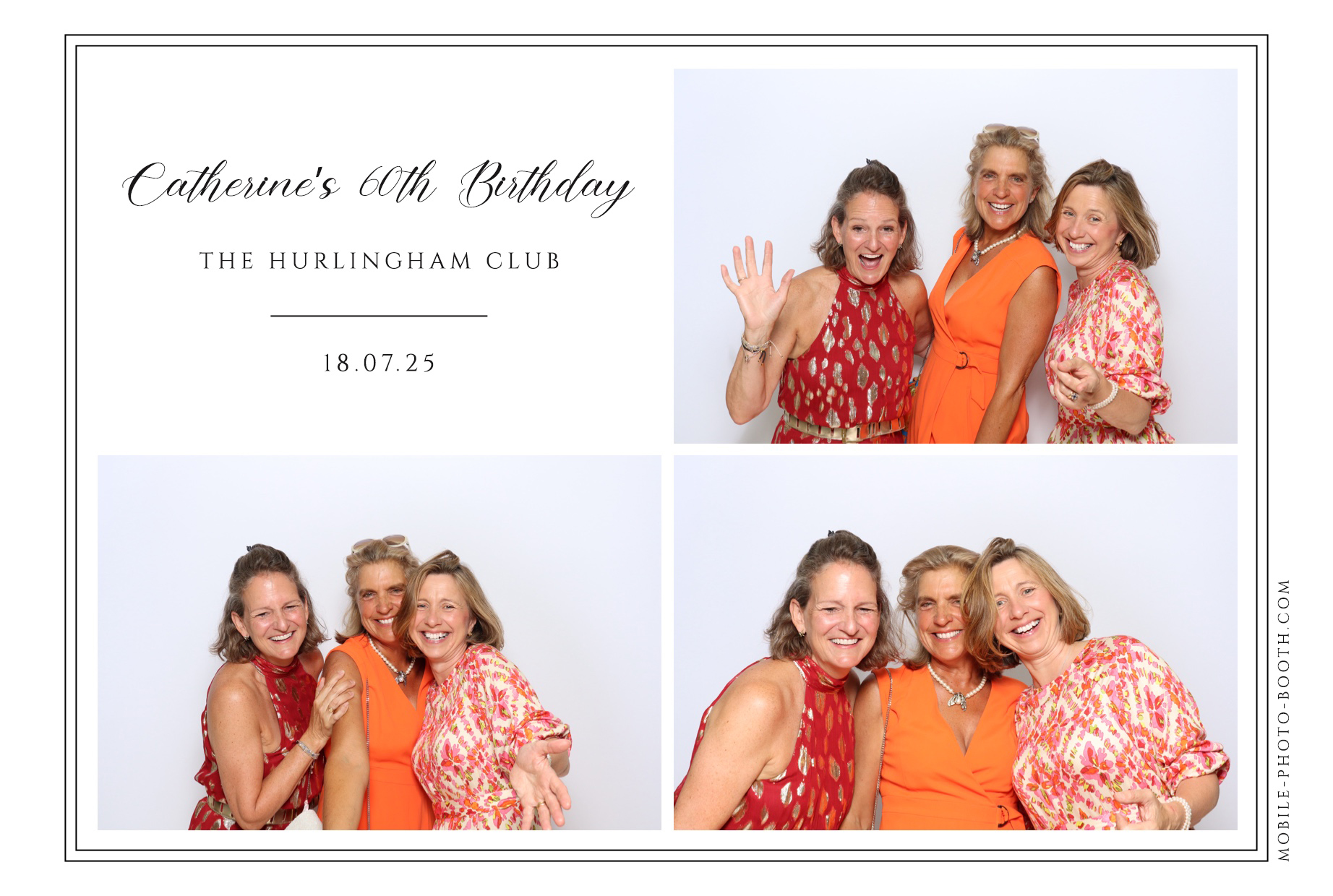 Catherine's 60th Party | View more photos from the event at images.mobile-photo-booth.com/u/MobilePhotoBoothUK/Catherines-60th-Party
