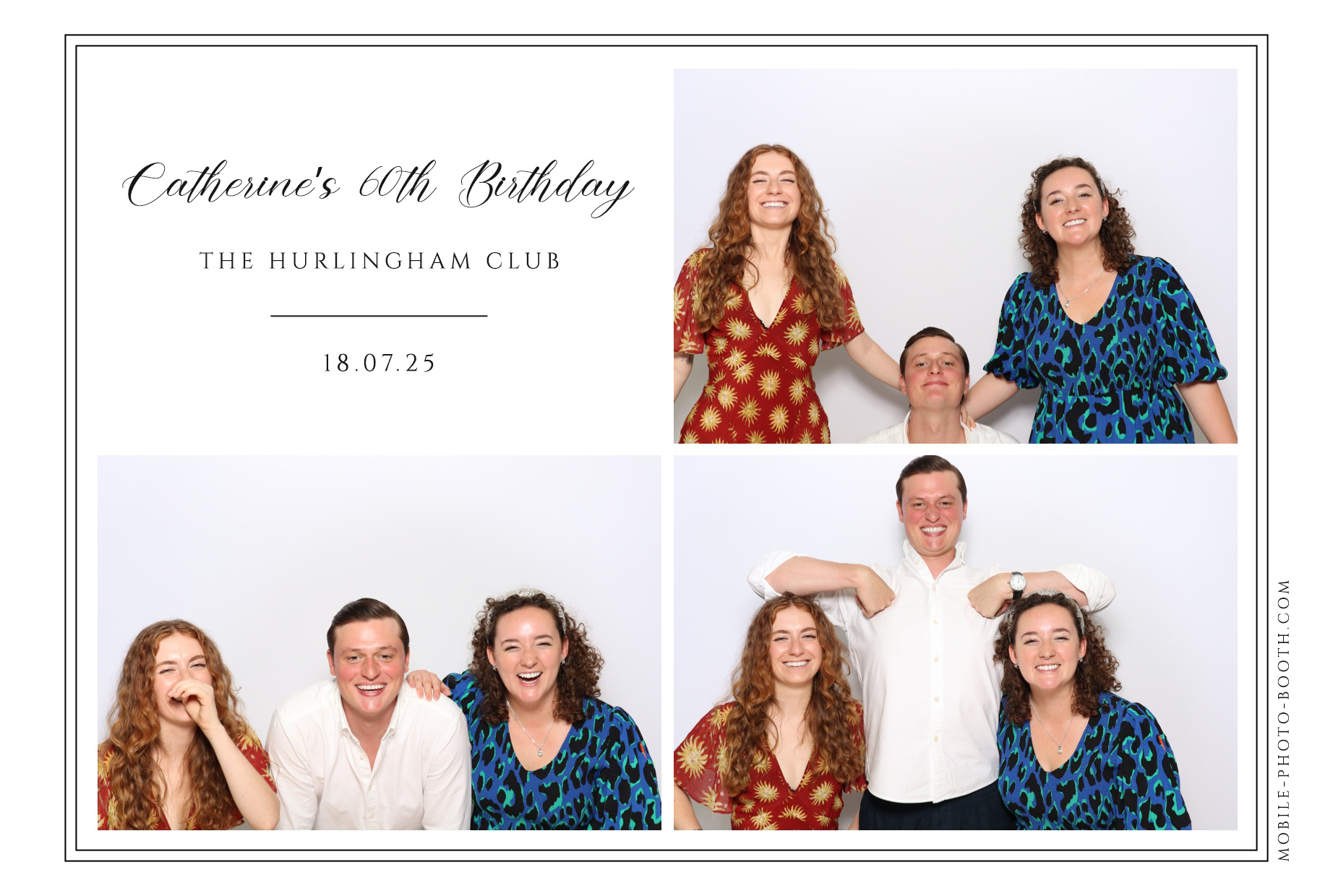 Catherine's 60th Party | View more photos from the event at images.mobile-photo-booth.com/u/MobilePhotoBoothUK/Catherines-60th-Party