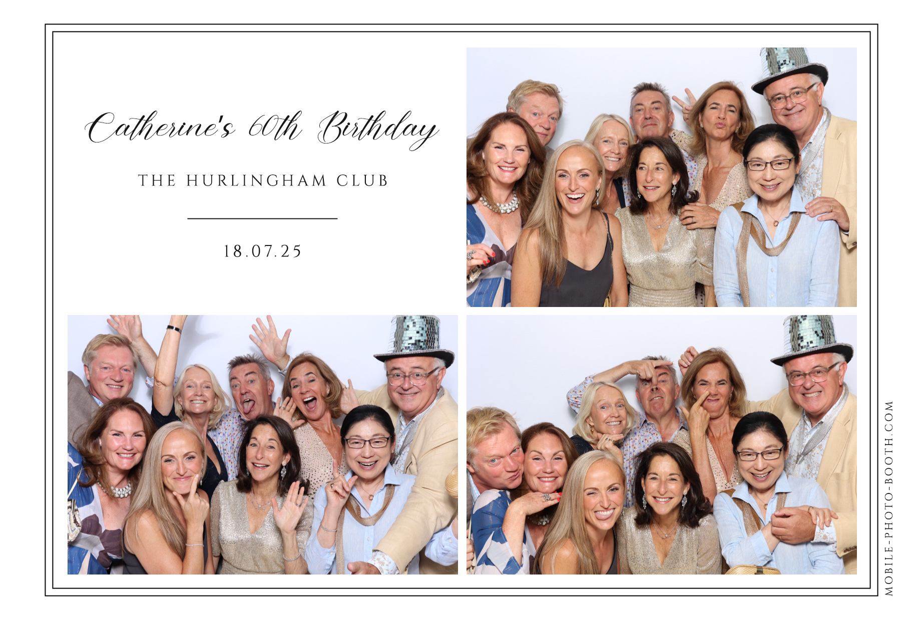 Catherine's 60th Party | View more photos from the event at images.mobile-photo-booth.com/u/MobilePhotoBoothUK/Catherines-60th-Party