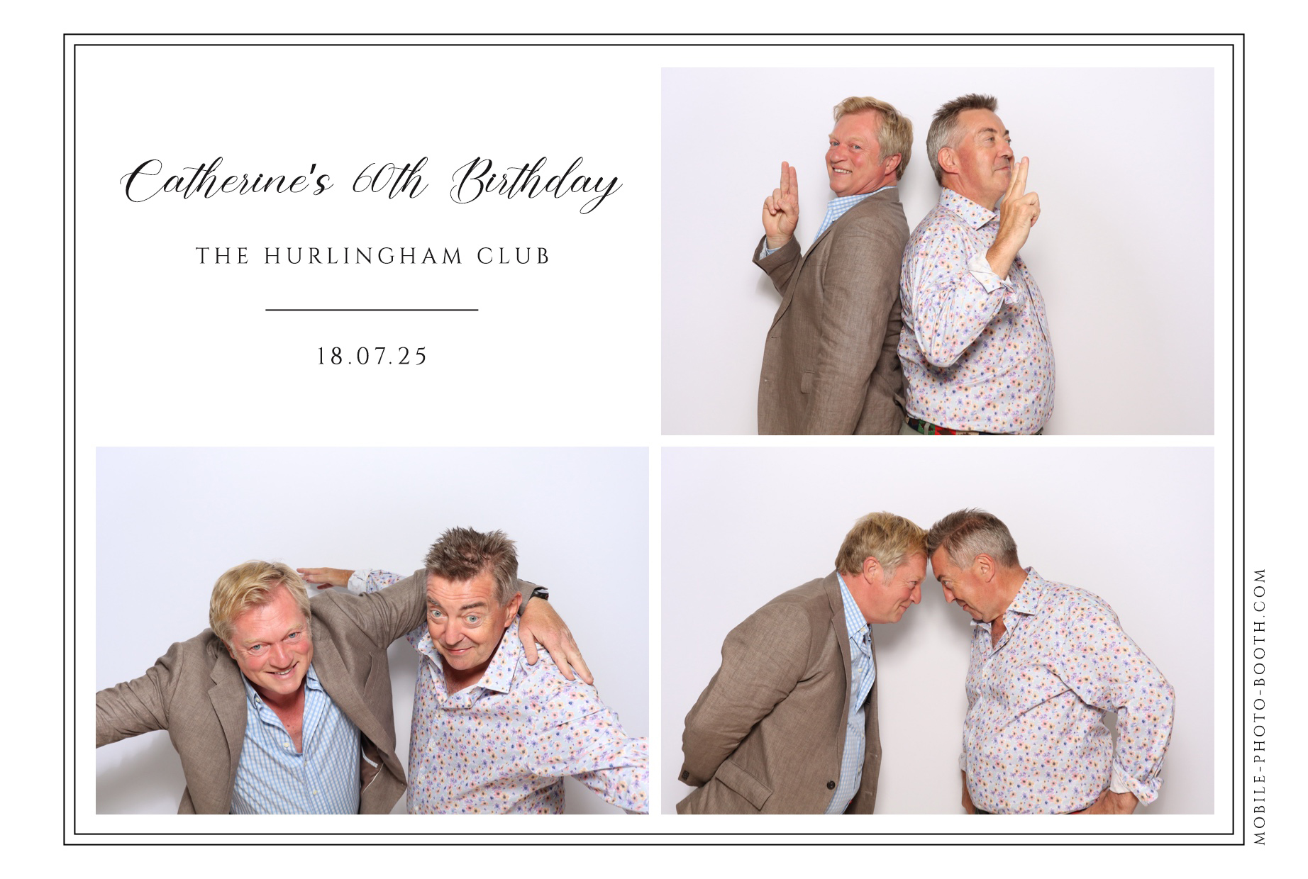 Catherine's 60th Party | View more photos from the event at images.mobile-photo-booth.com/u/MobilePhotoBoothUK/Catherines-60th-Party