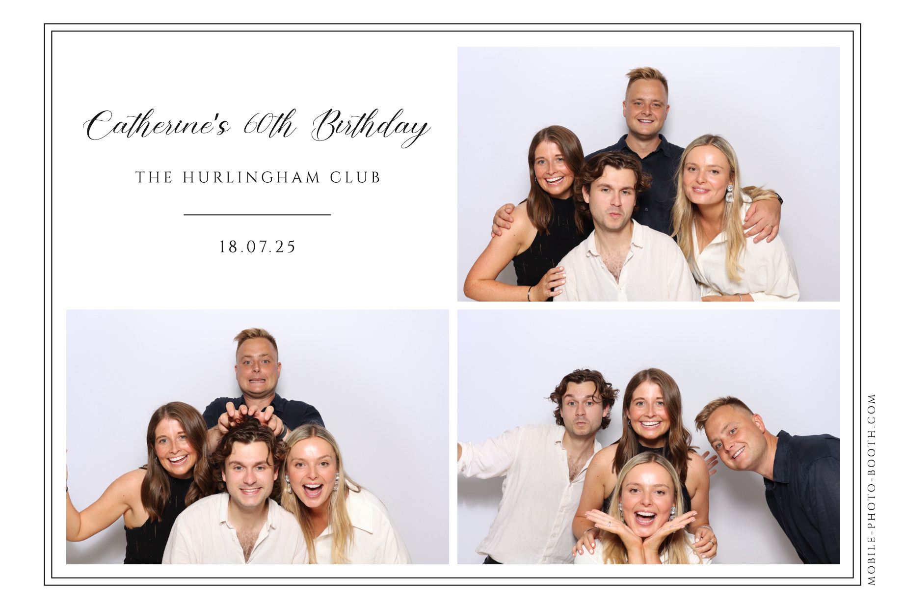 Catherine's 60th Party | View more photos from the event at images.mobile-photo-booth.com/u/MobilePhotoBoothUK/Catherines-60th-Party