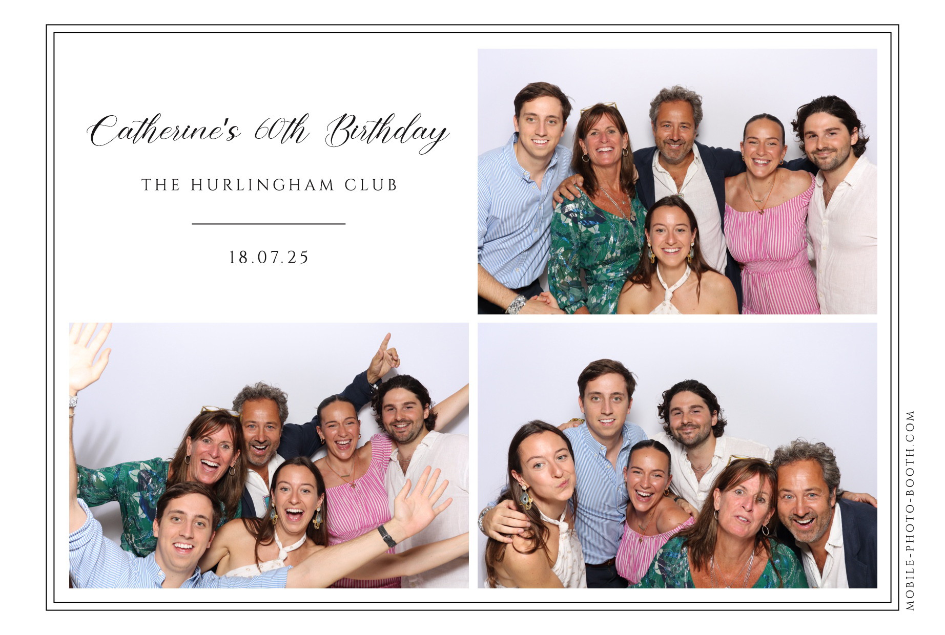 Catherine's 60th Party | View more photos from the event at images.mobile-photo-booth.com/u/MobilePhotoBoothUK/Catherines-60th-Party