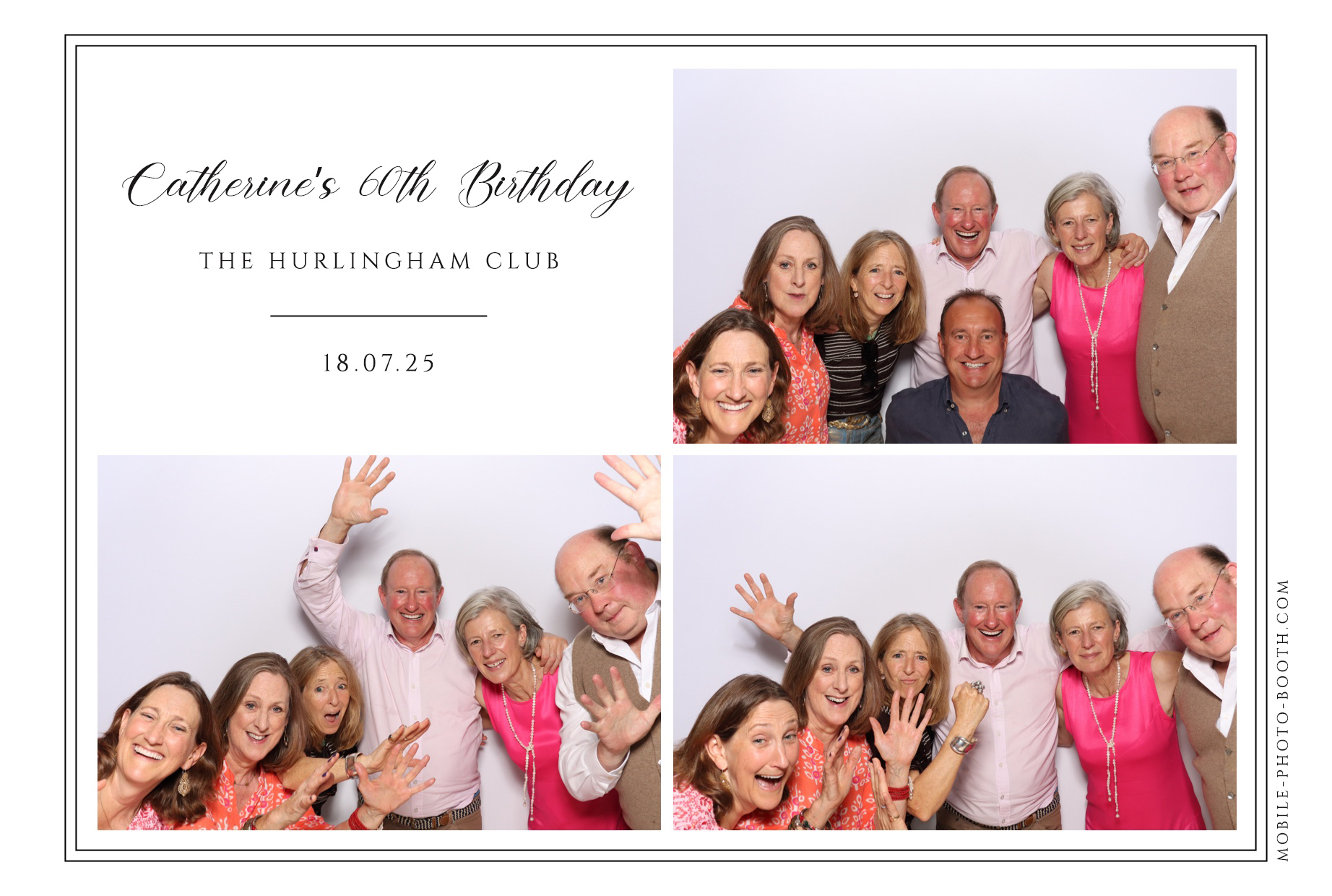 Catherine's 60th Party | View more photos from the event at images.mobile-photo-booth.com/u/MobilePhotoBoothUK/Catherines-60th-Party