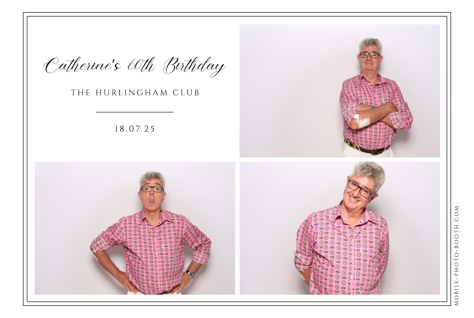 Catherine's 60th Party | View more photos from the event at images.mobile-photo-booth.com/u/MobilePhotoBoothUK/Catherines-60th-Party