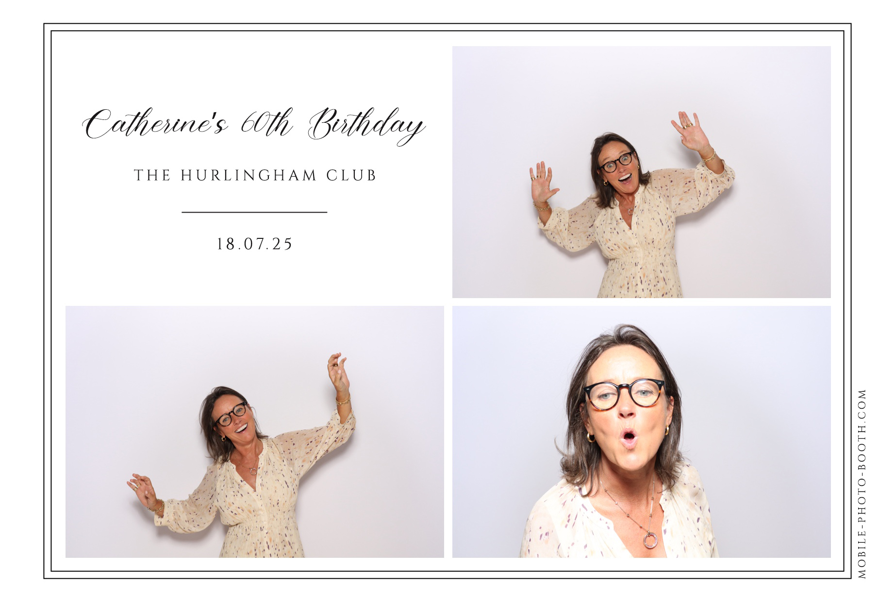 Catherine's 60th Party | View more photos from the event at images.mobile-photo-booth.com/u/MobilePhotoBoothUK/Catherines-60th-Party