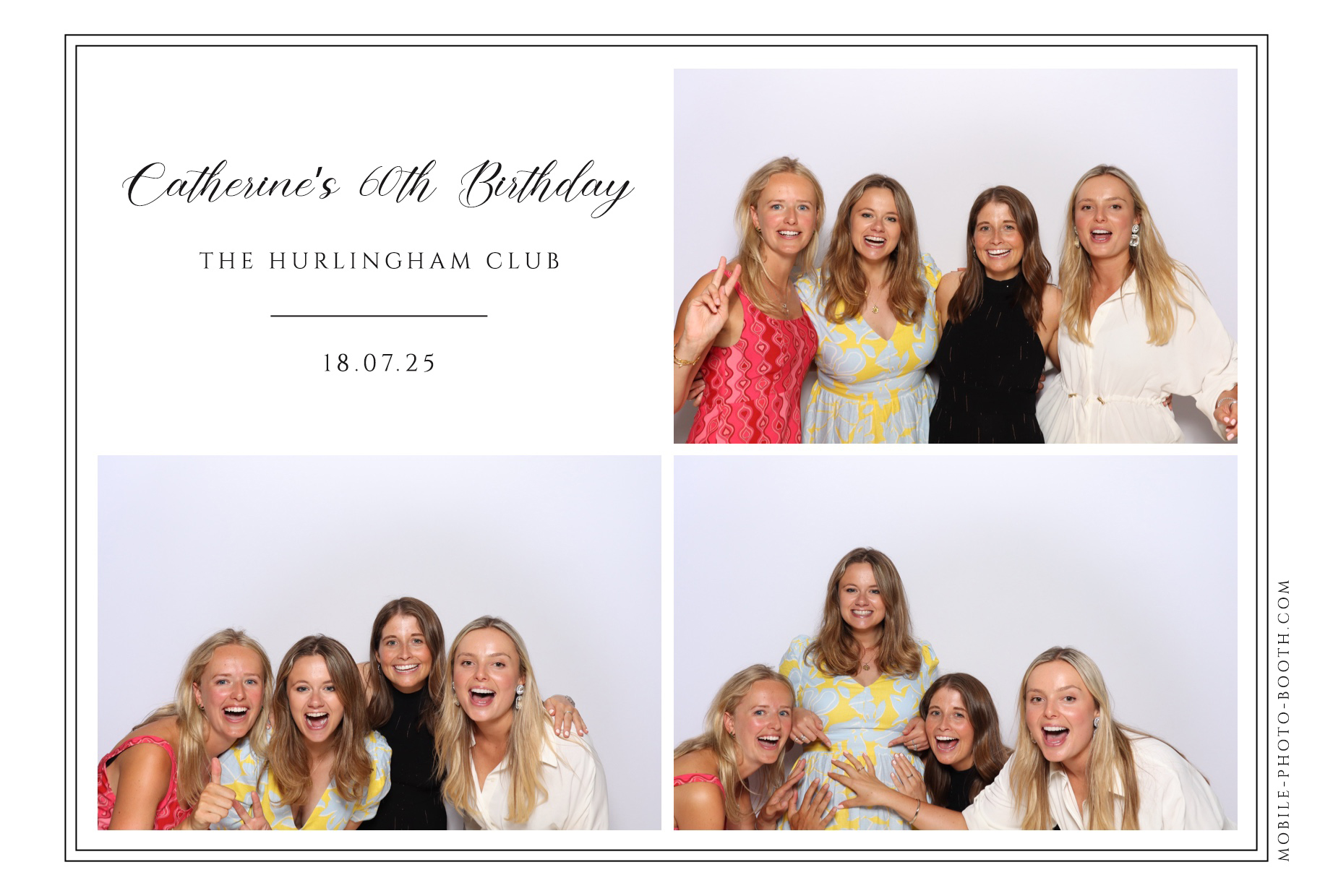 Catherine's 60th Party | View more photos from the event at images.mobile-photo-booth.com/u/MobilePhotoBoothUK/Catherines-60th-Party