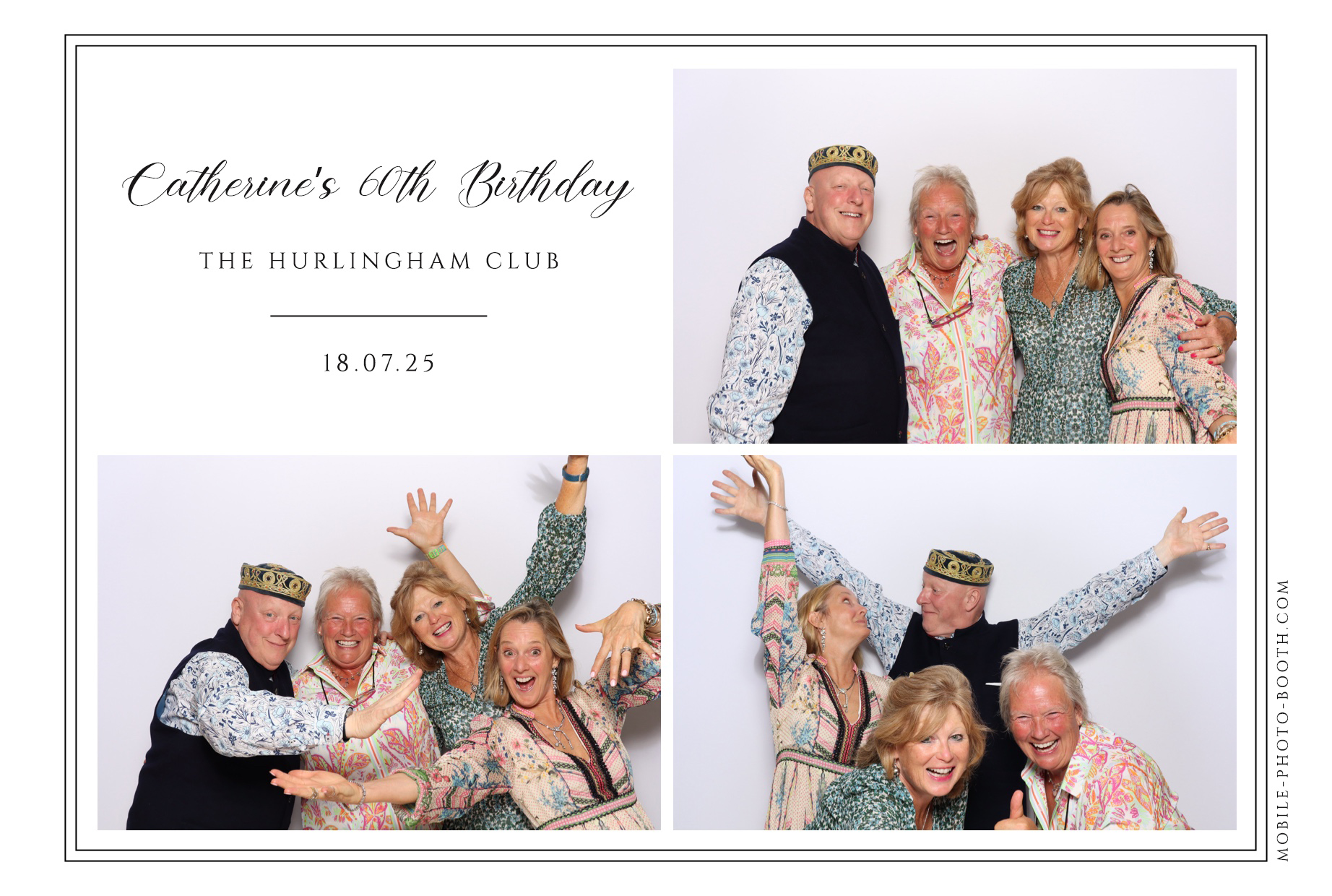 Catherine's 60th Party | View more photos from the event at images.mobile-photo-booth.com/u/MobilePhotoBoothUK/Catherines-60th-Party