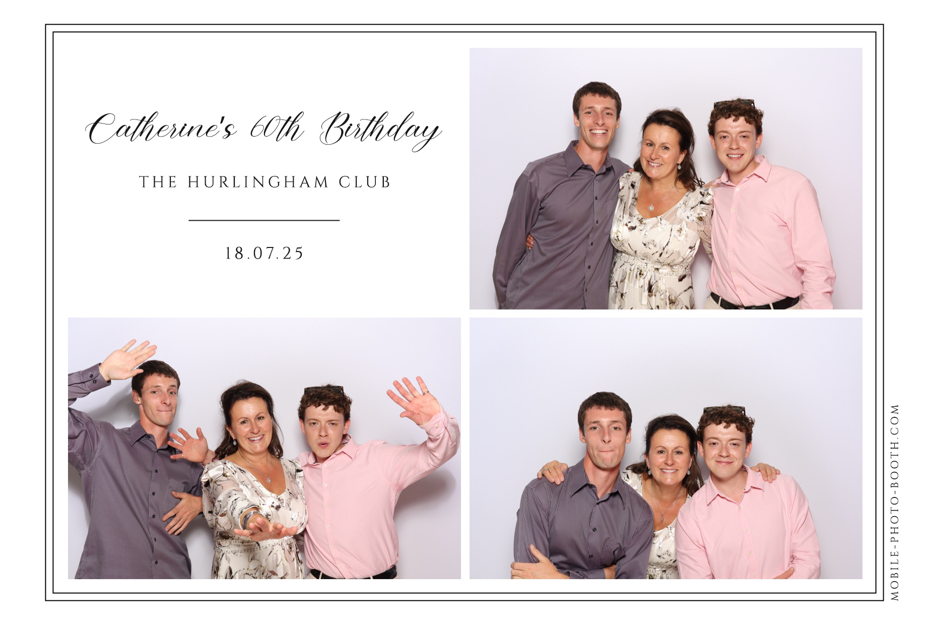 Catherine's 60th Party | View more photos from the event at images.mobile-photo-booth.com/u/MobilePhotoBoothUK/Catherines-60th-Party