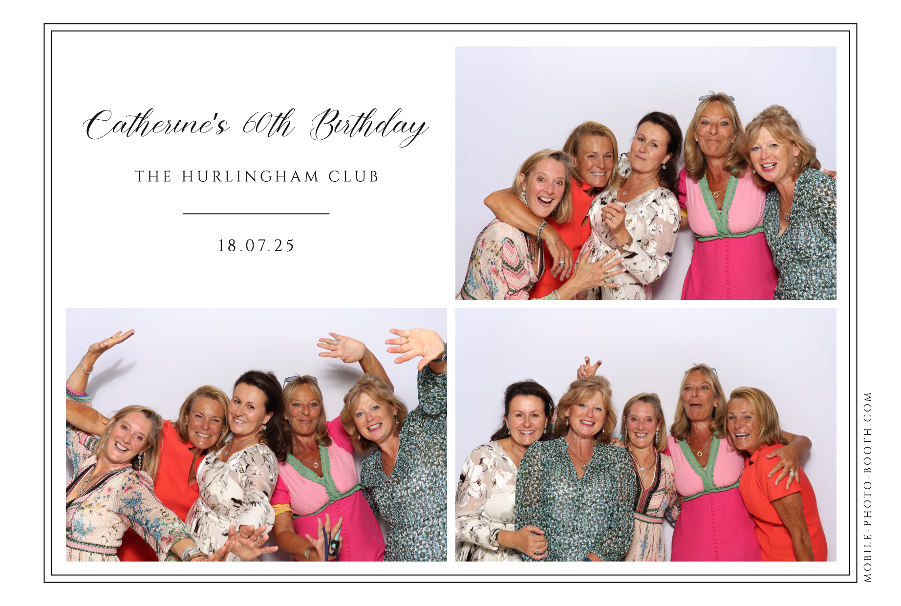 Catherine's 60th Party | View more photos from the event at images.mobile-photo-booth.com/u/MobilePhotoBoothUK/Catherines-60th-Party