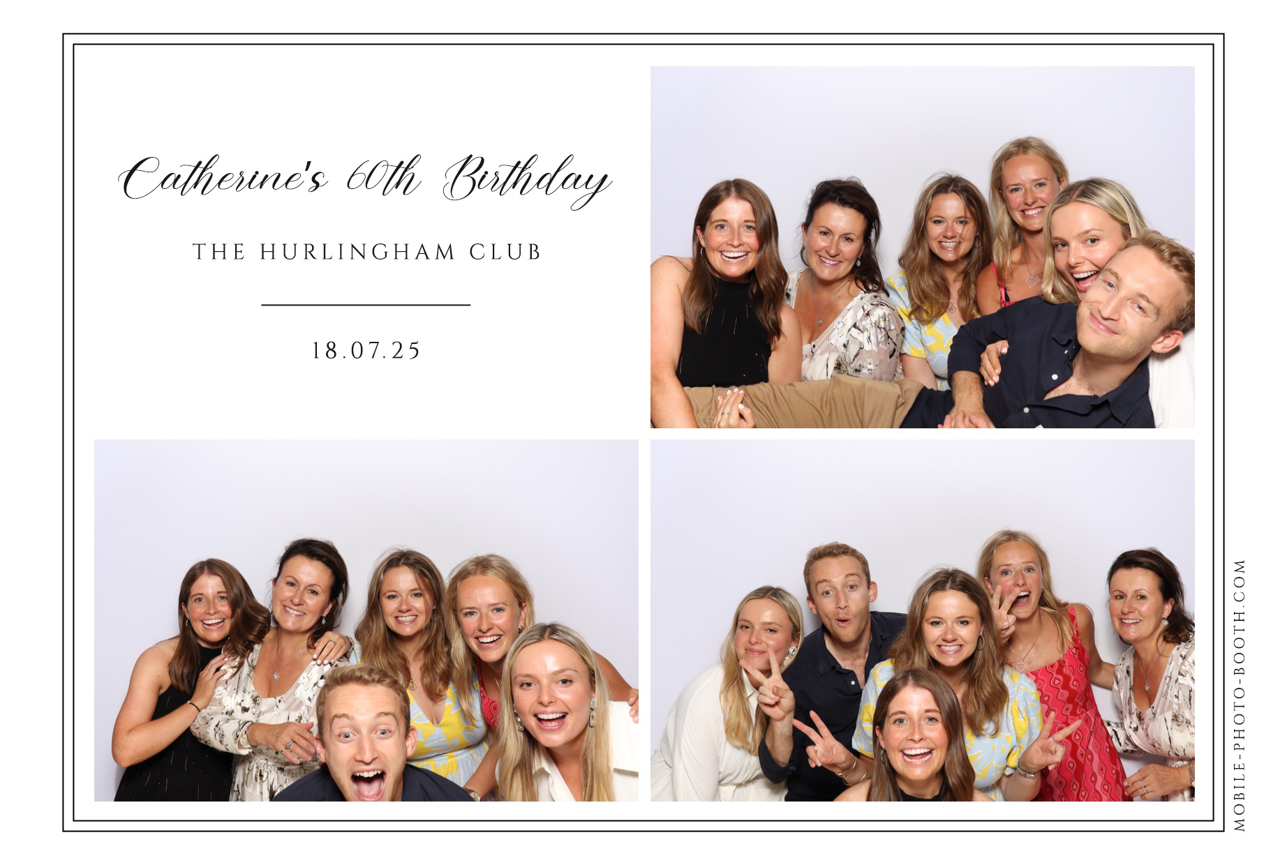 Catherine's 60th Party | View more photos from the event at images.mobile-photo-booth.com/u/MobilePhotoBoothUK/Catherines-60th-Party