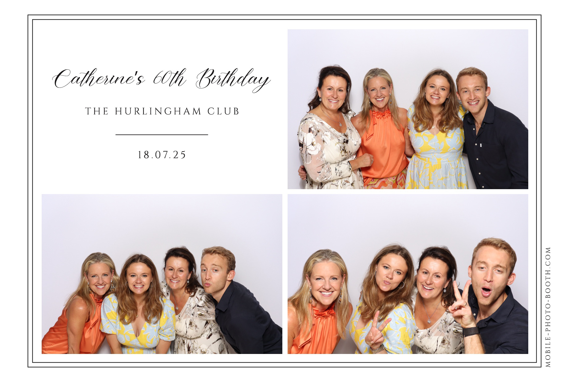 Catherine's 60th Party | View more photos from the event at images.mobile-photo-booth.com/u/MobilePhotoBoothUK/Catherines-60th-Party