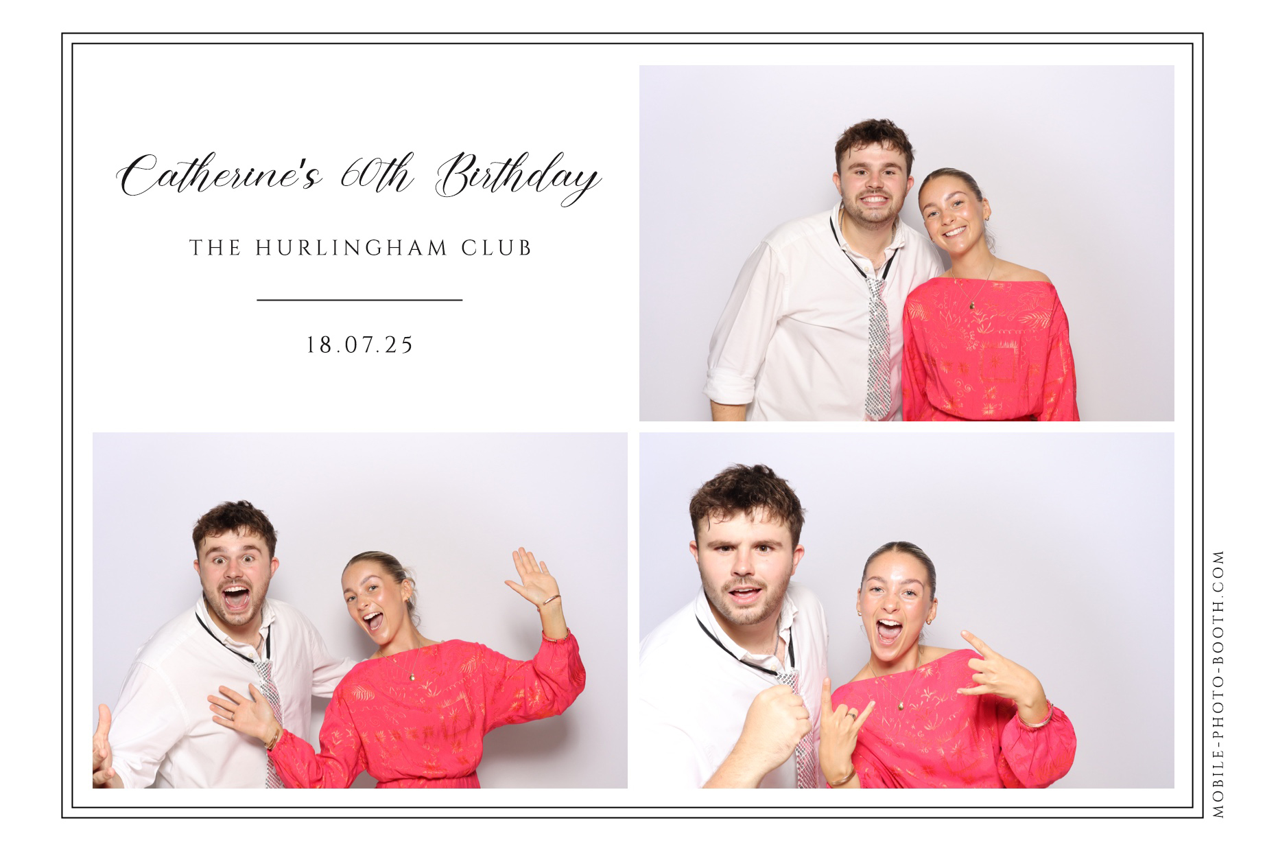 Catherine's 60th Party | View more photos from the event at images.mobile-photo-booth.com/u/MobilePhotoBoothUK/Catherines-60th-Party