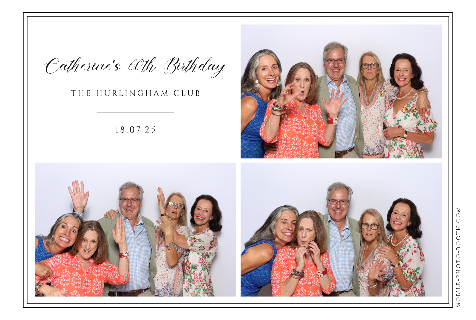 Catherine's 60th Party | View more photos from the event at images.mobile-photo-booth.com/u/MobilePhotoBoothUK/Catherines-60th-Party