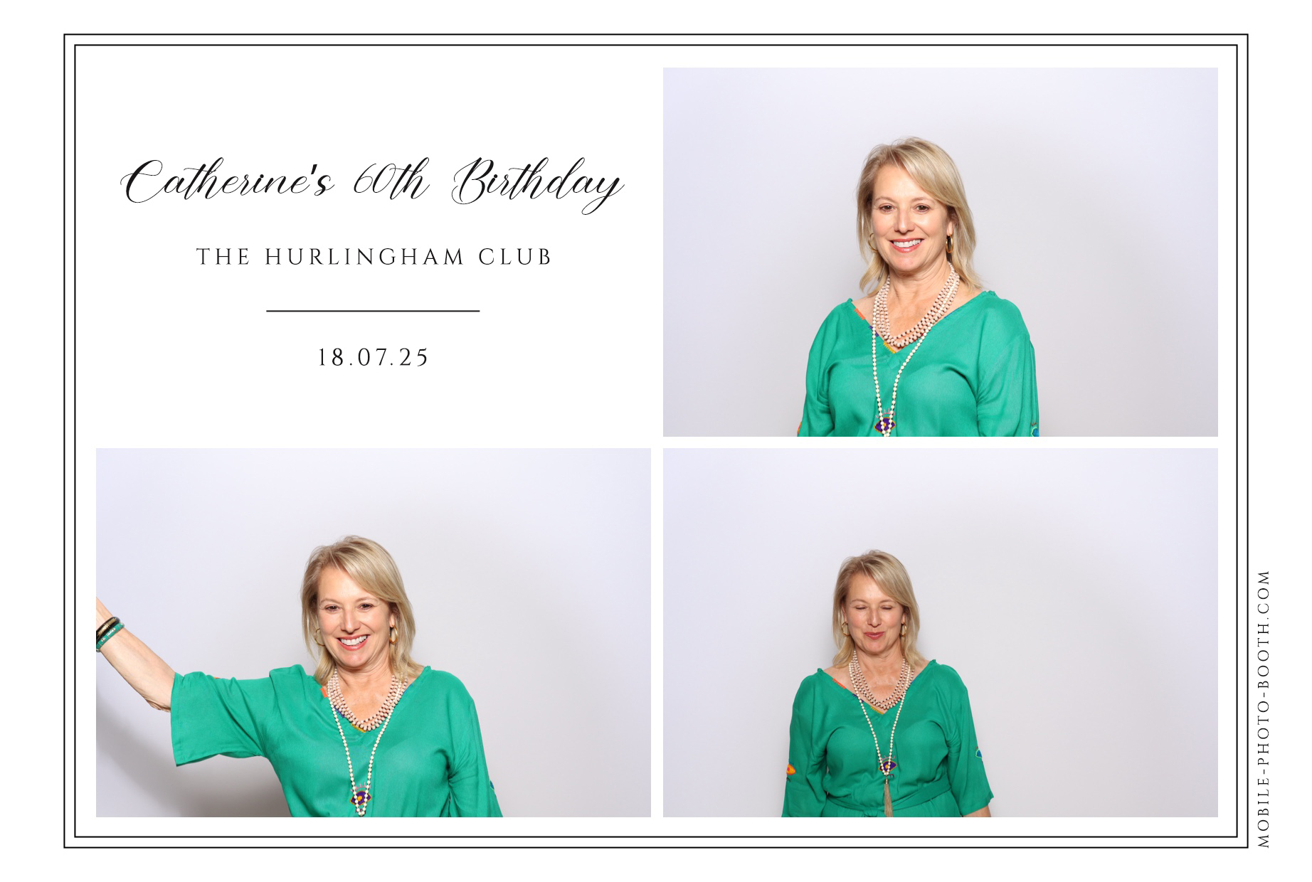 Catherine's 60th Party | View more photos from the event at images.mobile-photo-booth.com/u/MobilePhotoBoothUK/Catherines-60th-Party