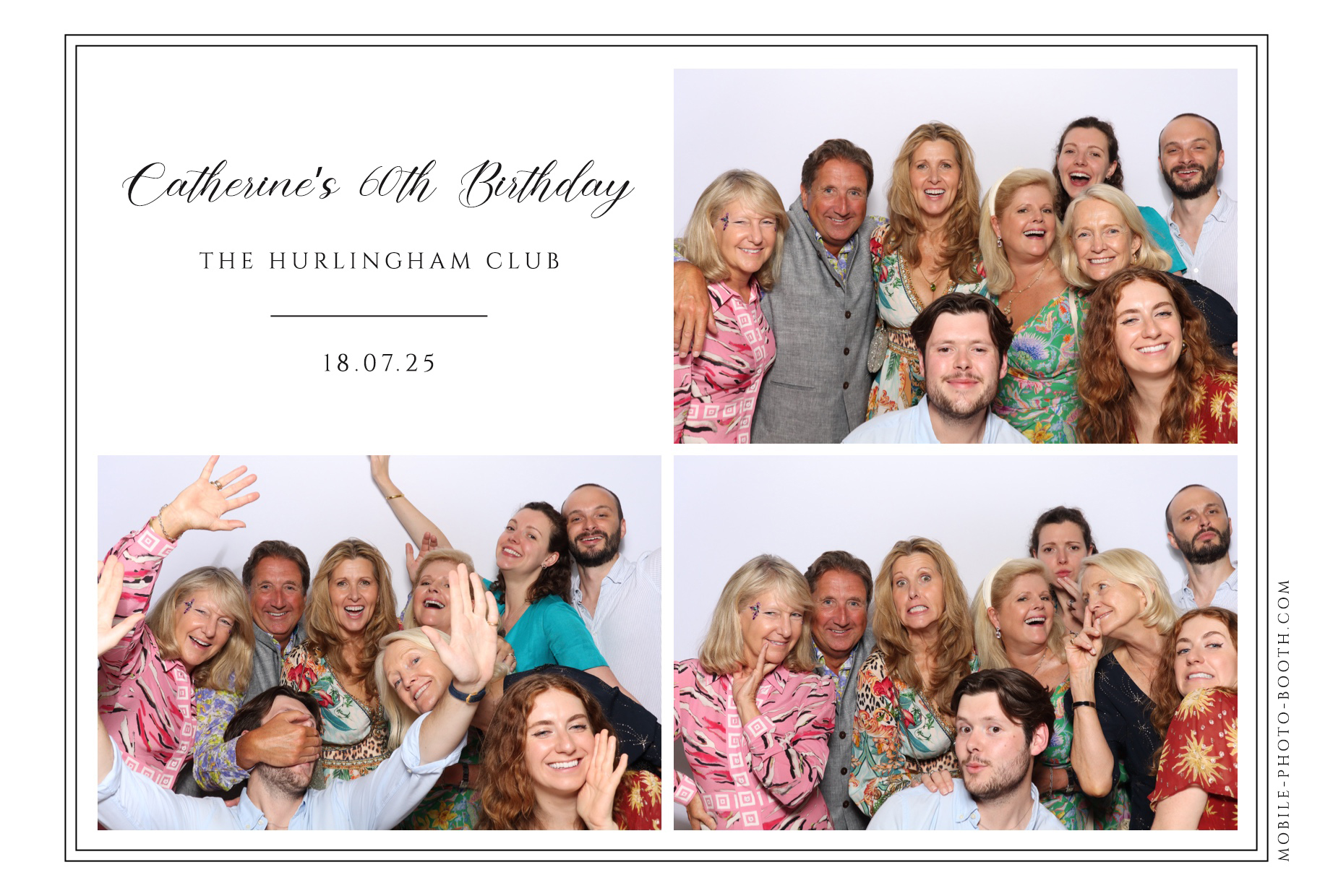 Catherine's 60th Party | View more photos from the event at images.mobile-photo-booth.com/u/MobilePhotoBoothUK/Catherines-60th-Party